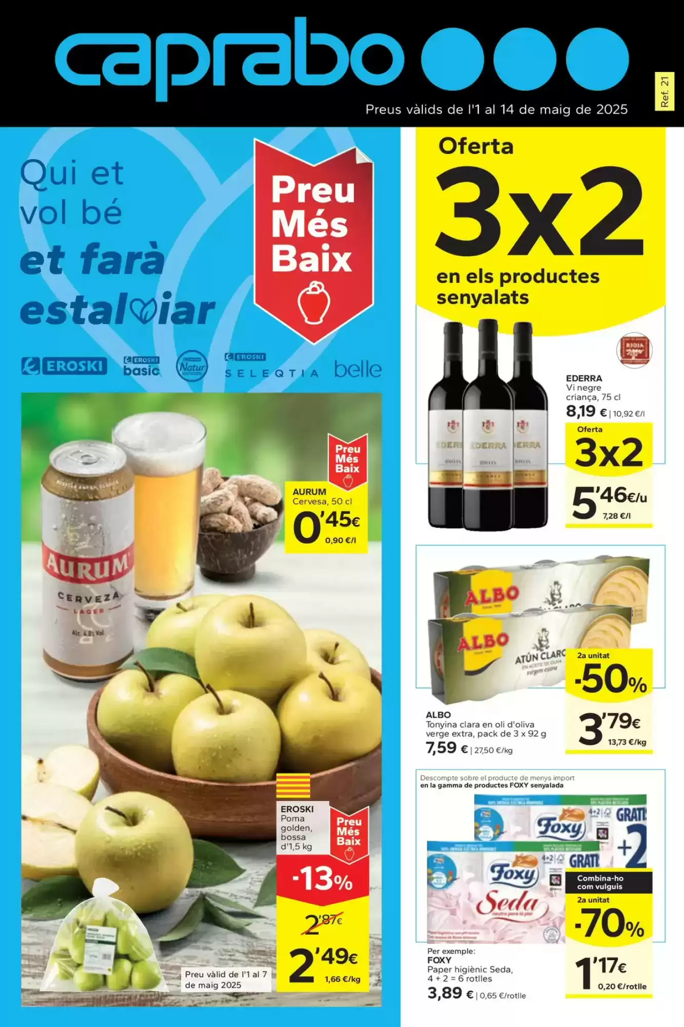 Folleto Caprabo - 01-05-2025