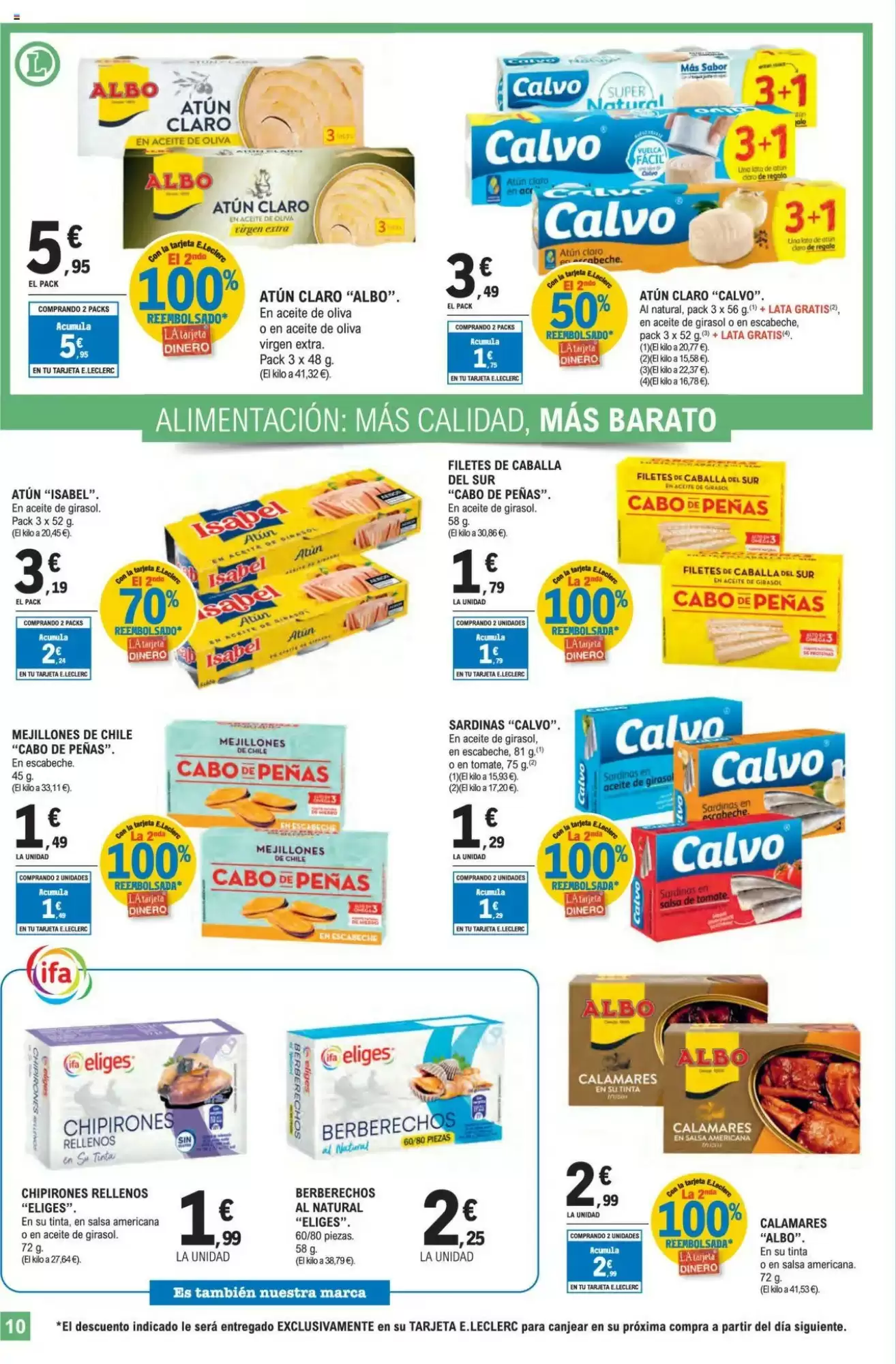 Folleto E.Leclerc - 21-05-2025 ( del 21-05-2025 al 01-06-2025)