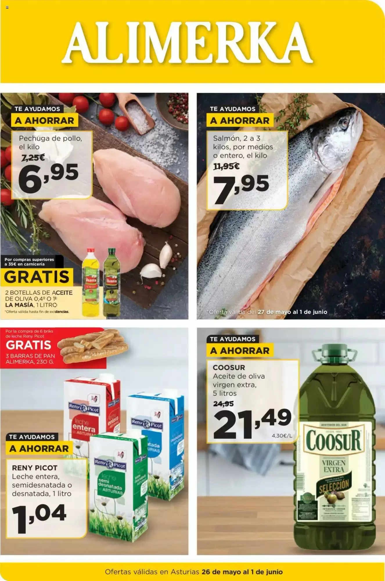 Folleto Alimerka semana 22 - 26-05-2025 ( del 26-05-2025 al 01-06-2025)