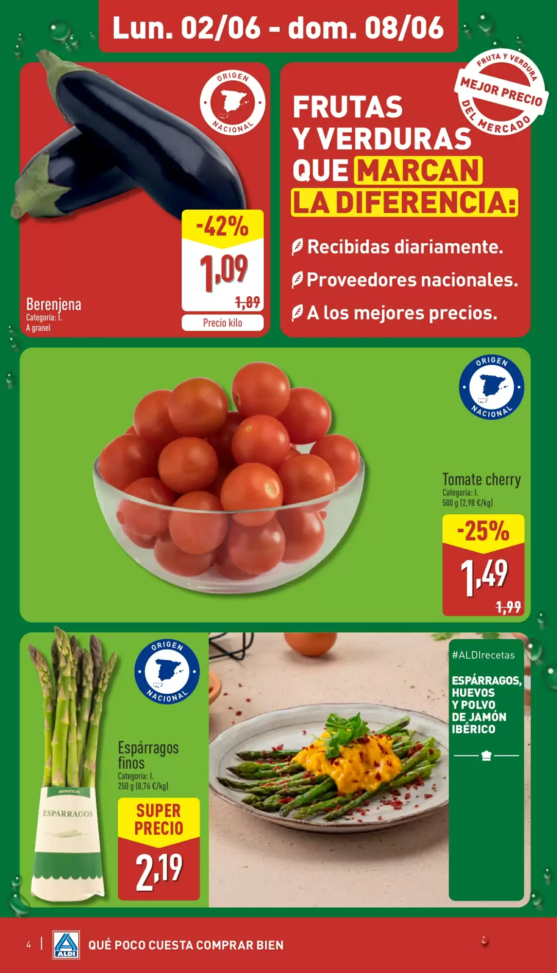 Folleto ALDI semana 23 - 02-06-2025 ( del 02-06-2025 al 08-06-2025)