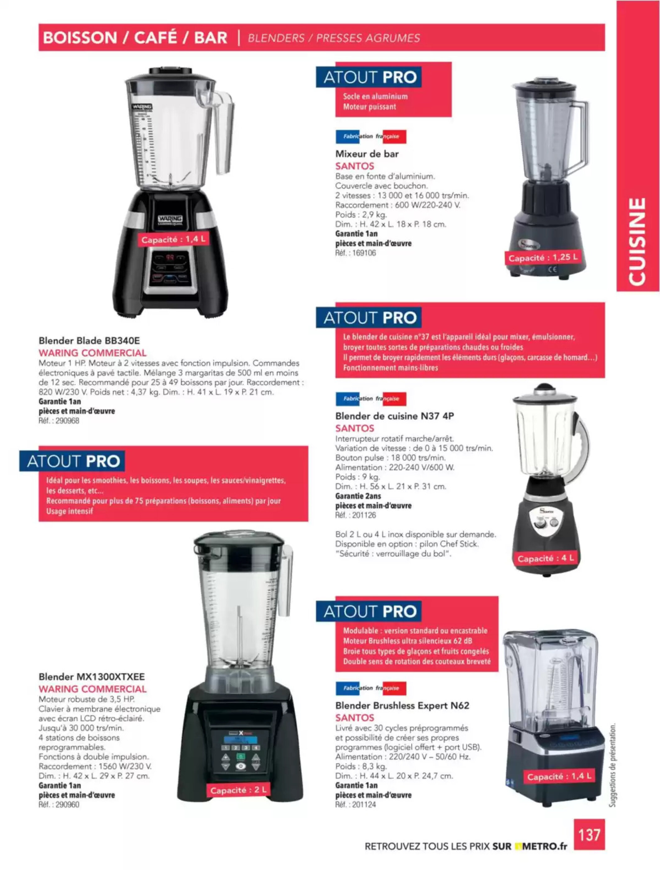 Catalogue METRO - 02-01-2025