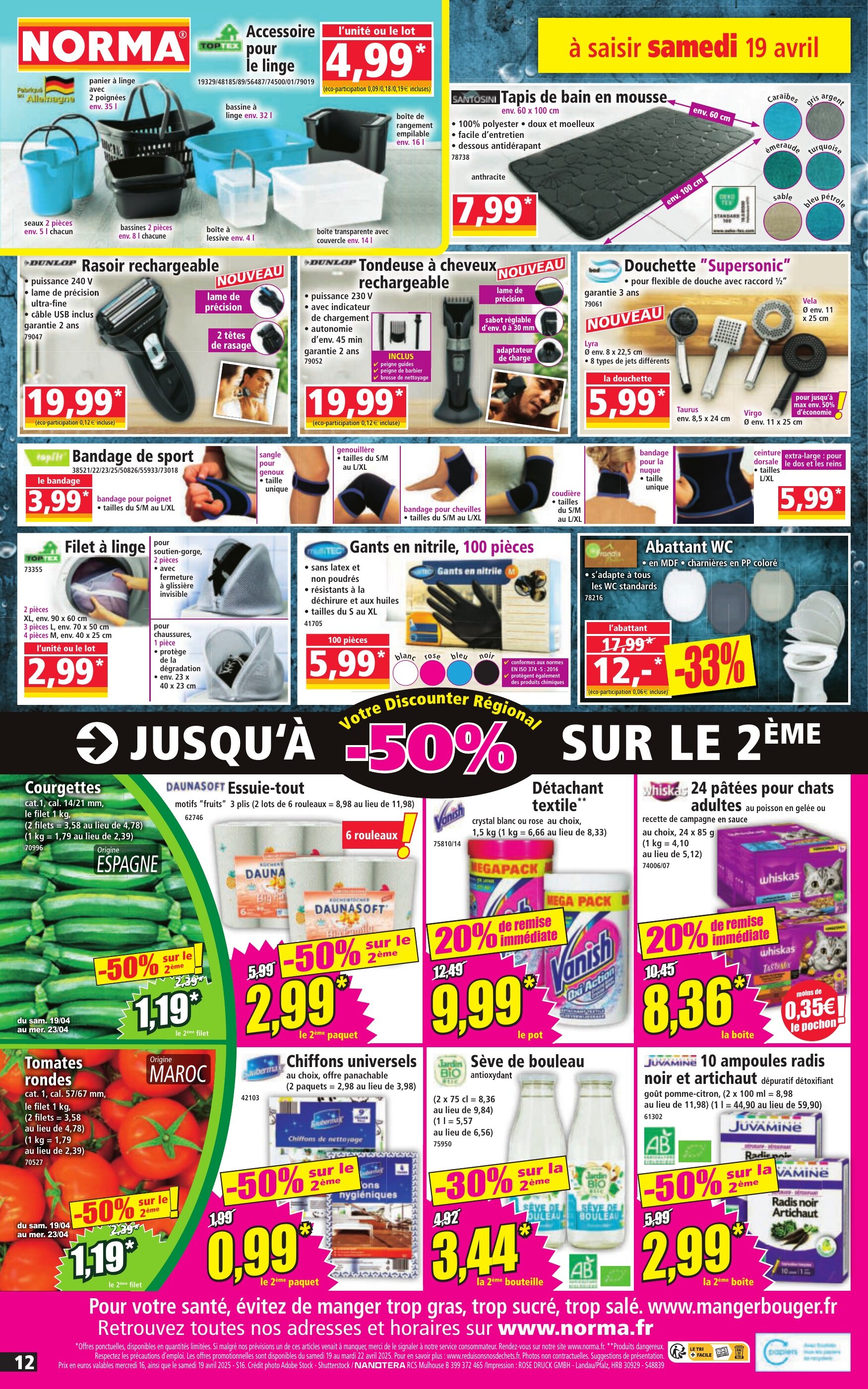 Catalogue Norma semaine 16 - 16-04-2025