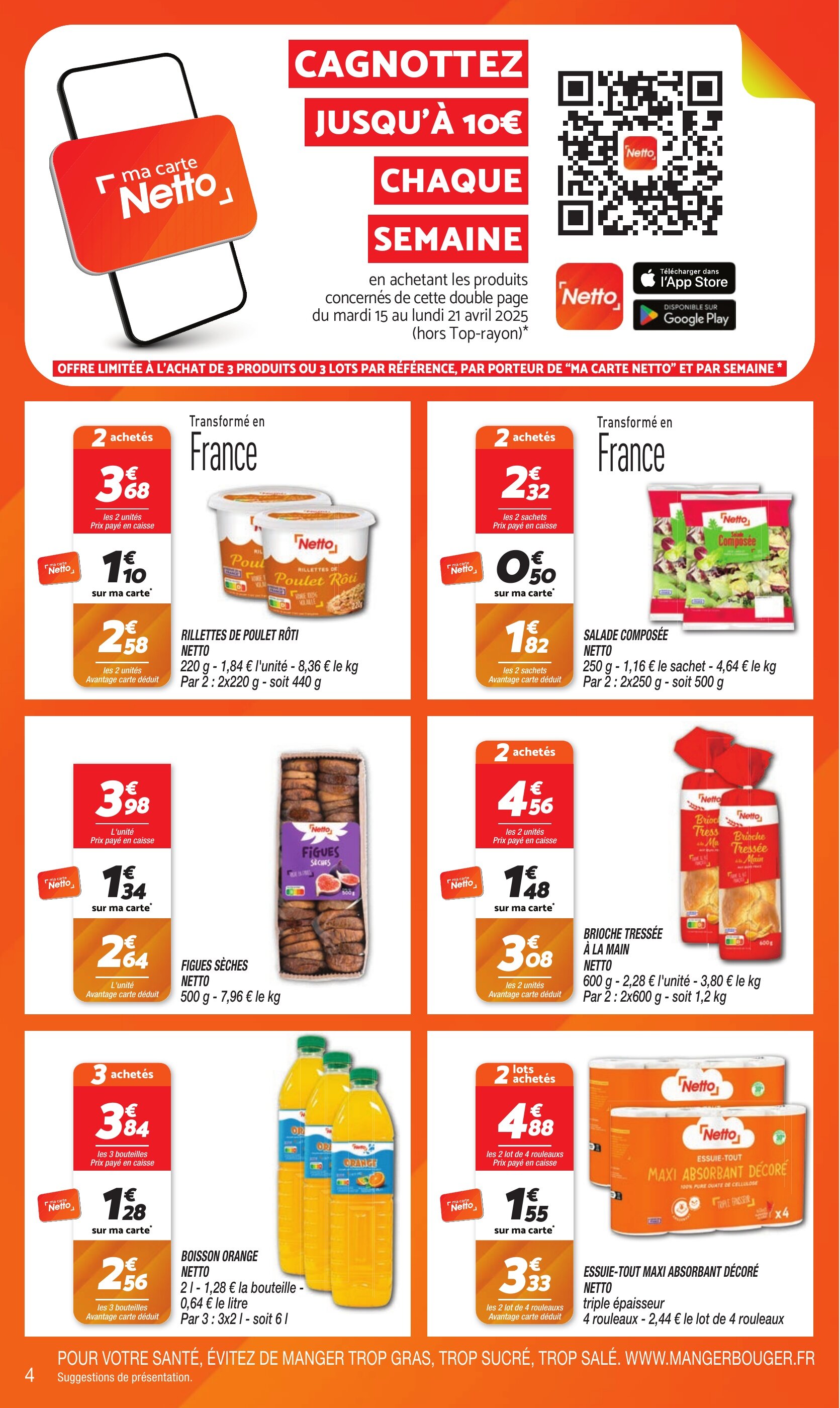 Catalogue Netto semaine 16 - 15-04-2025
