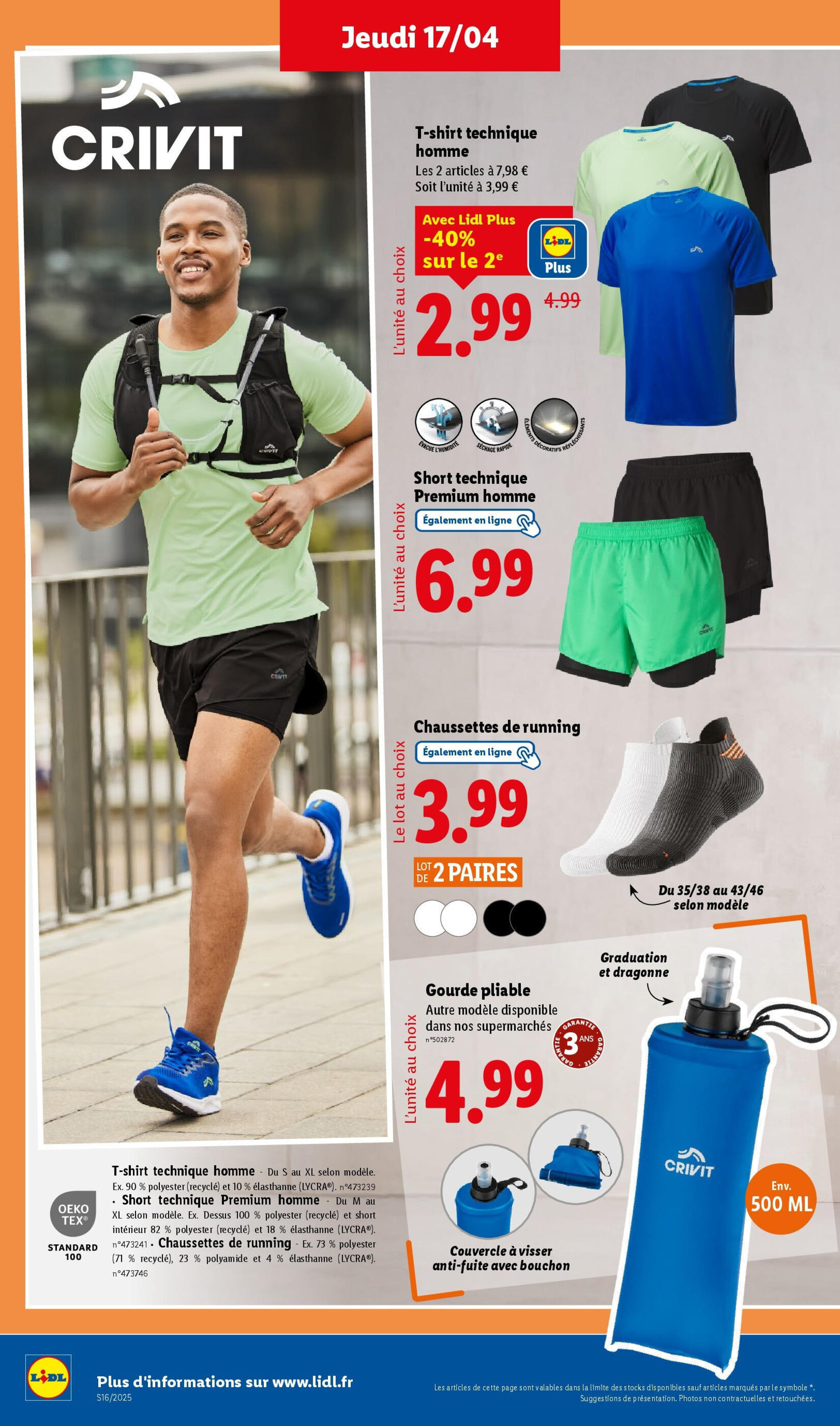 Catalogue Lidl semaine 16 - 17-04-2025