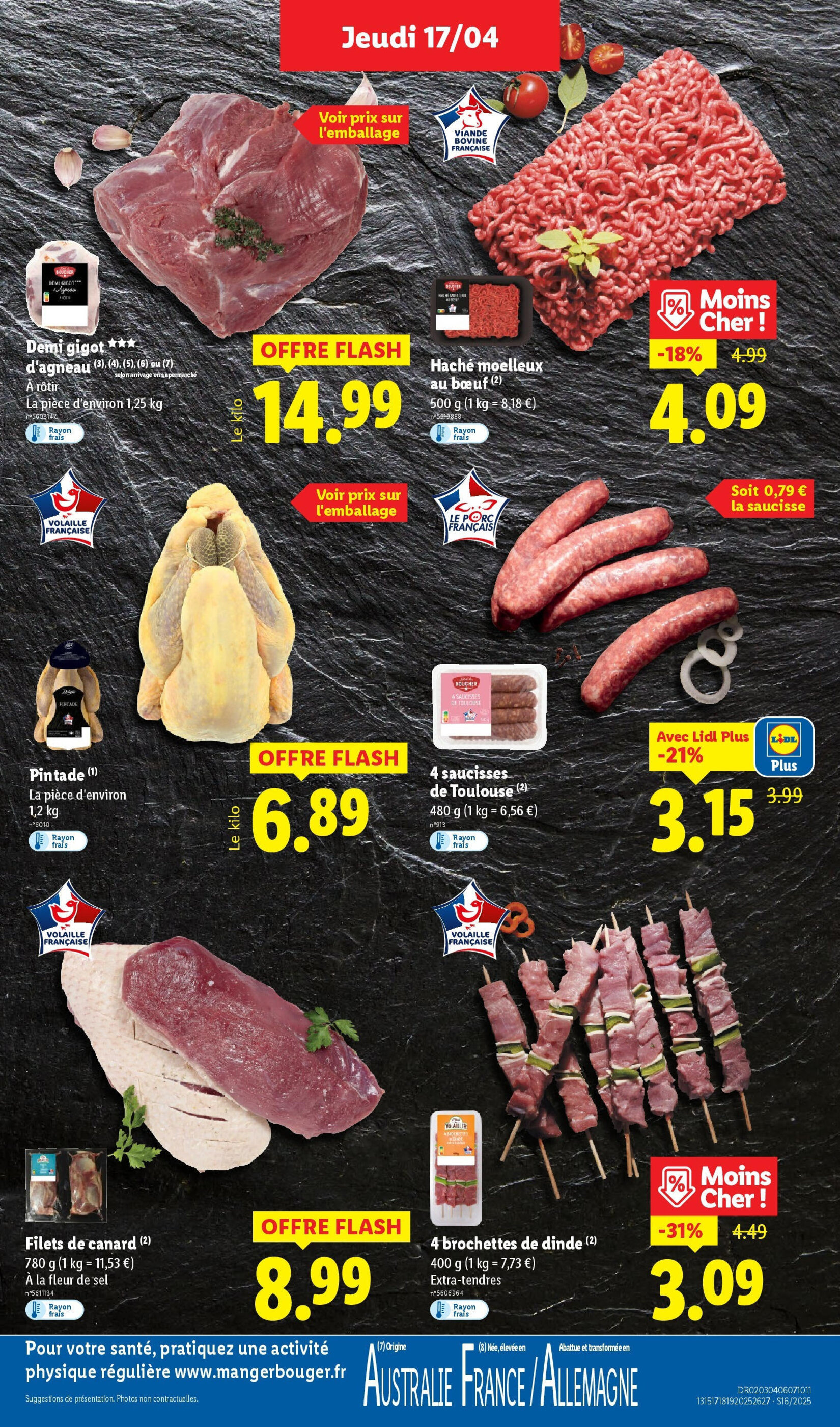Catalogue Lidl semaine 16 - 17-04-2025