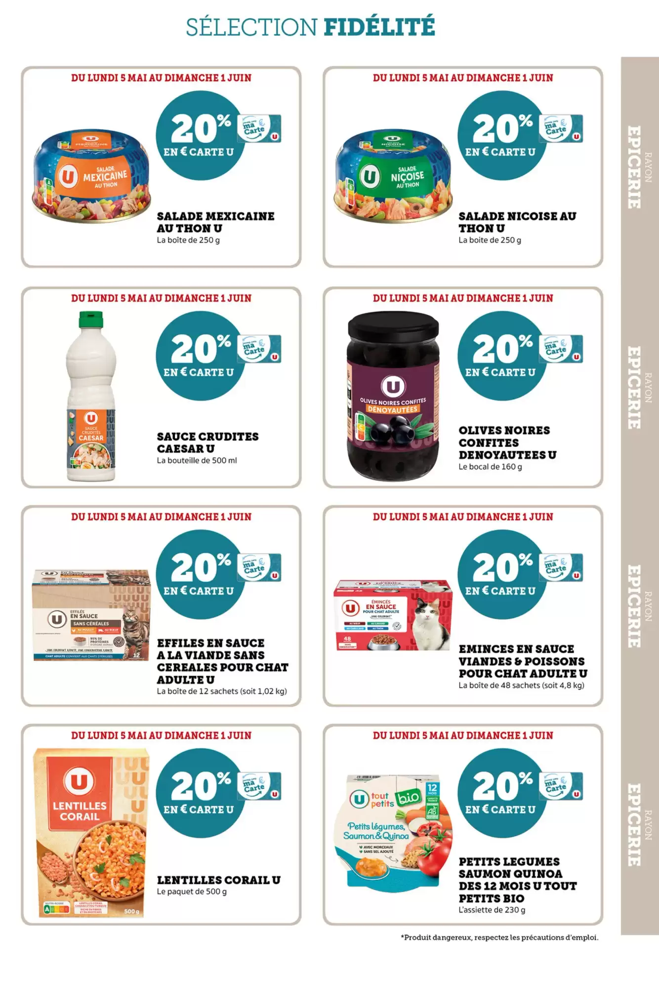 Catalogue U Express | Carte U - 05-05-2025