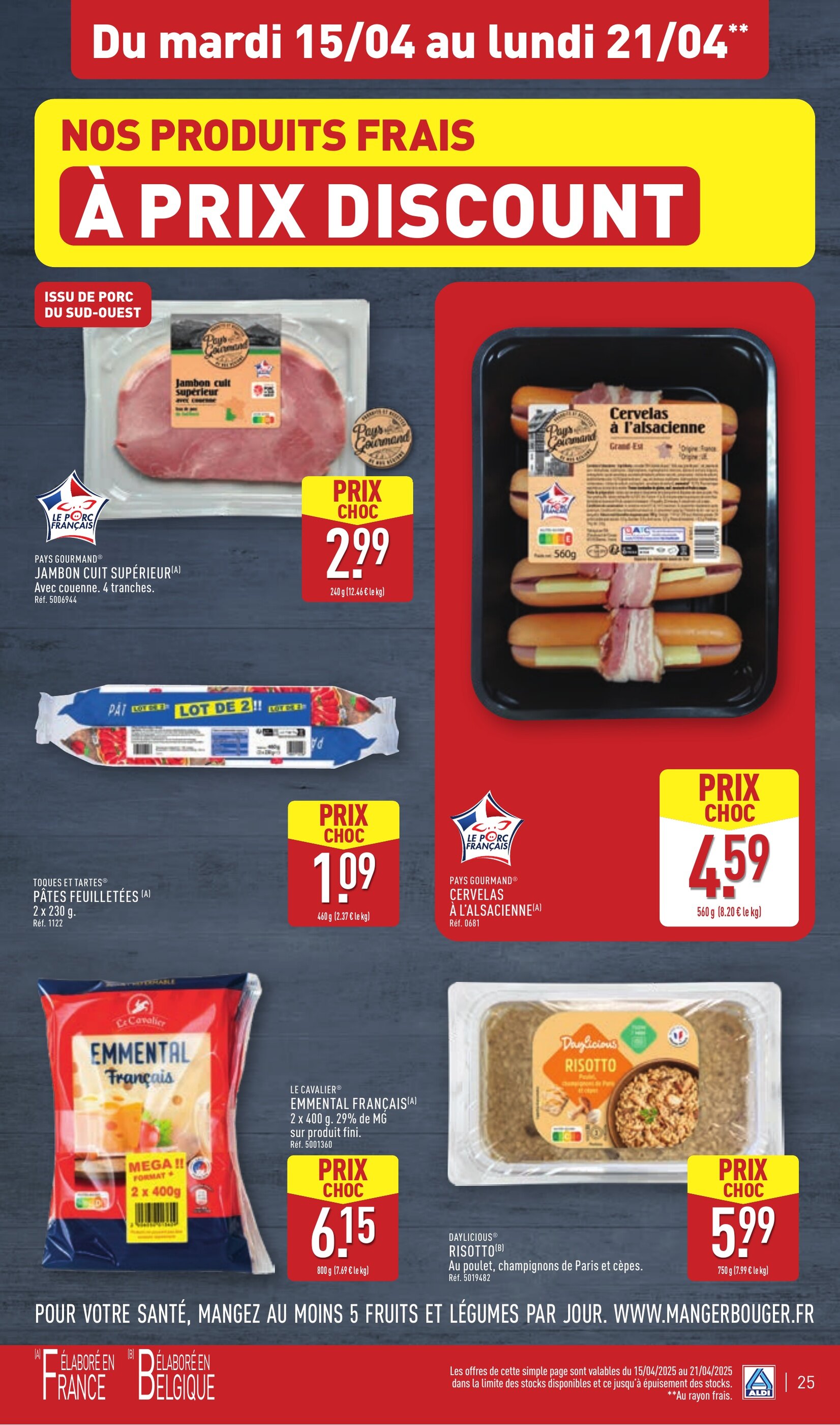 Catalogue ALDI semaine 16 - 15-04-2025