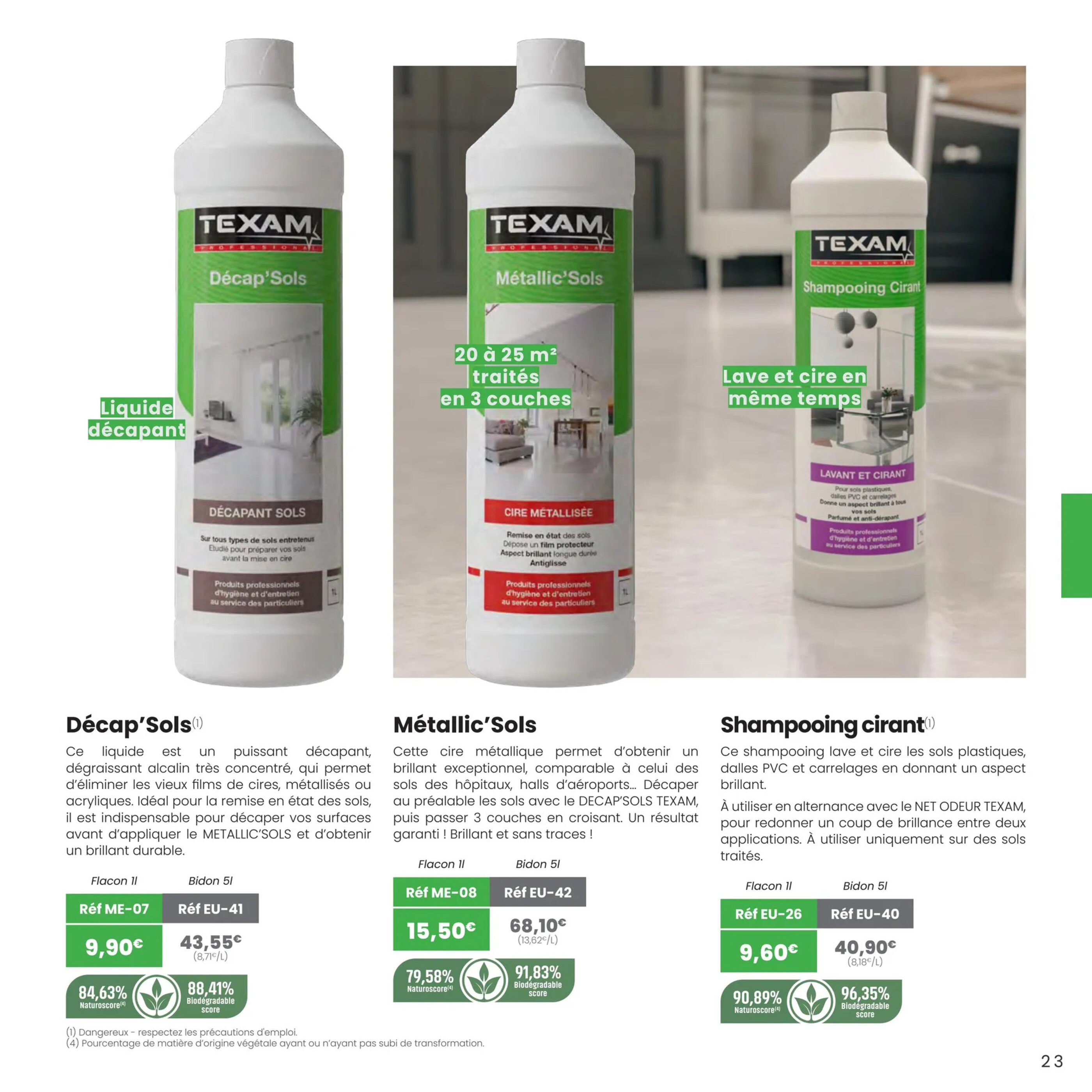 Catalogue Texam - 24-01-2025 (est valable de 24-01-2025 au 31-12-2025)