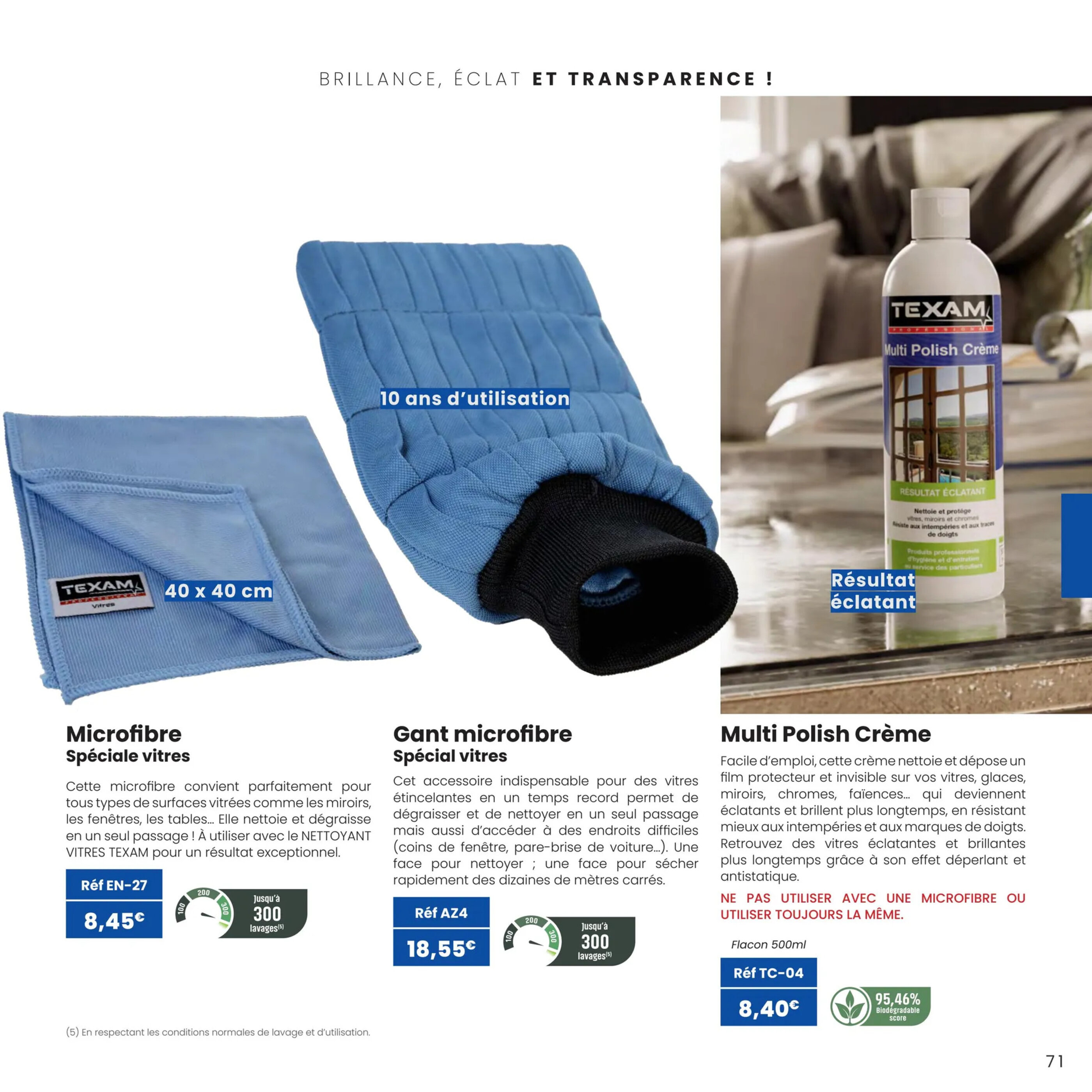 Catalogue Texam - 24-01-2025 (est valable de 24-01-2025 au 31-12-2025)