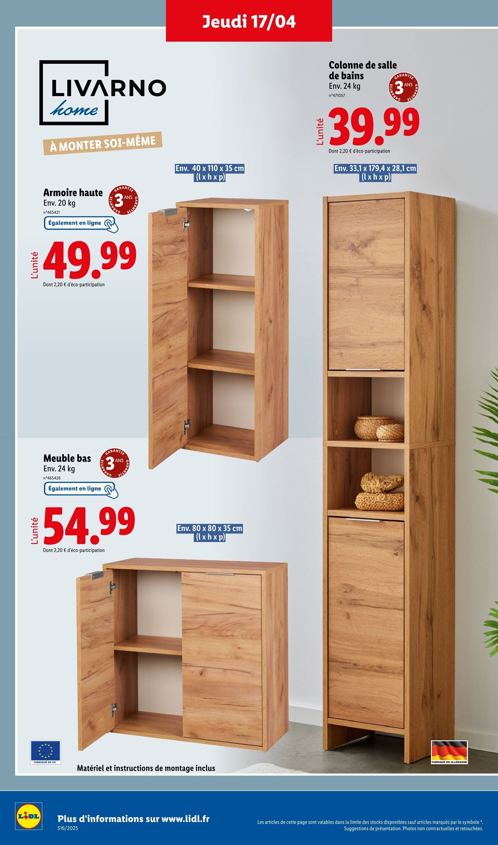 Catalogue Lidl - 14-04-2025