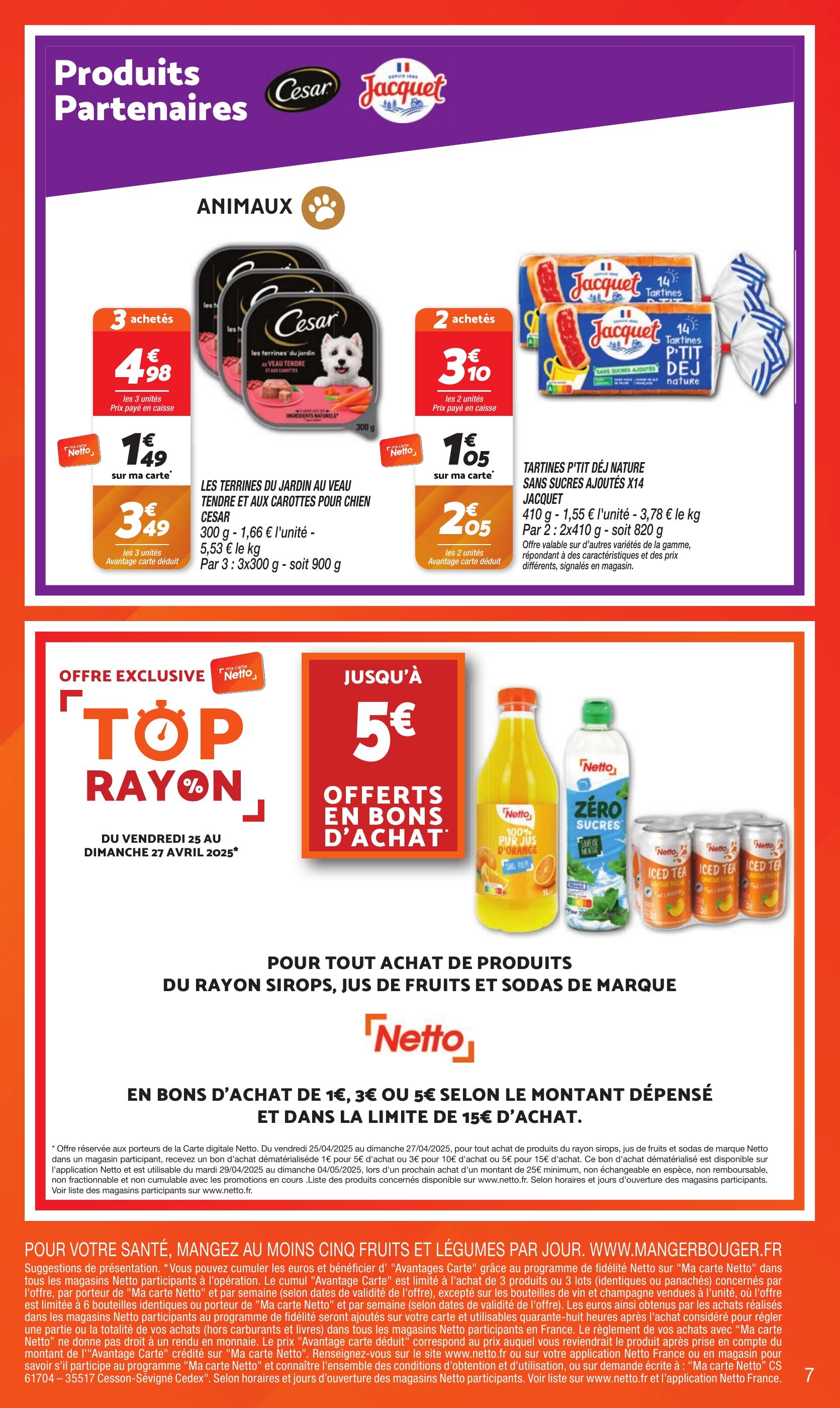 Catalogue Netto semaine 17 - 22-04-2025
