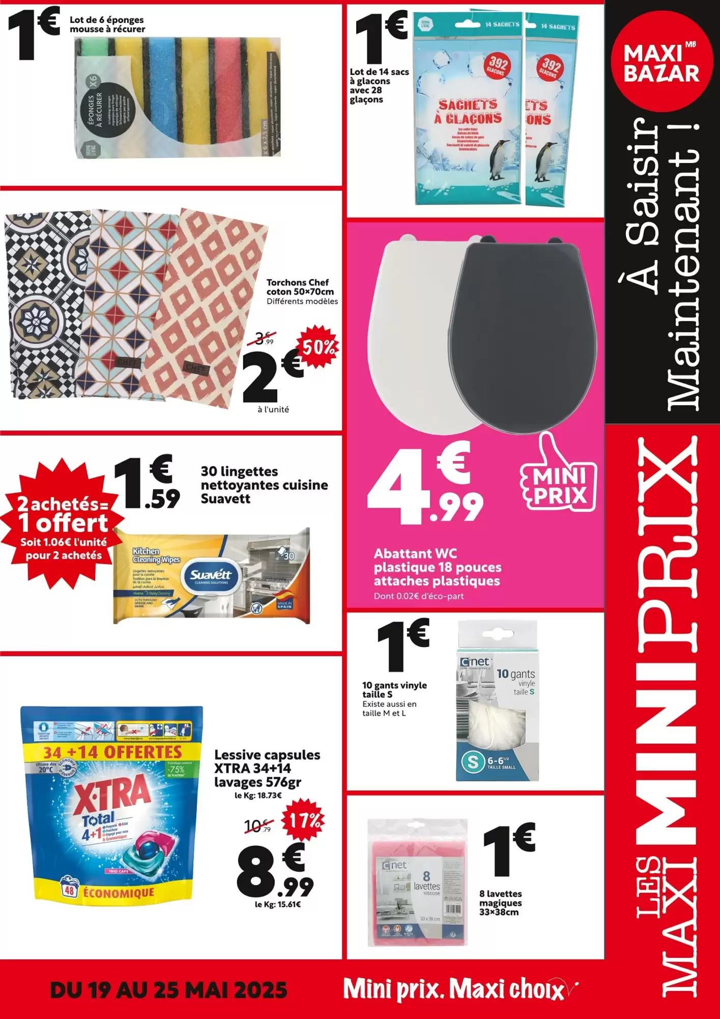 Catalogue Maxi Bazar semaine 21 - 19-05-2025