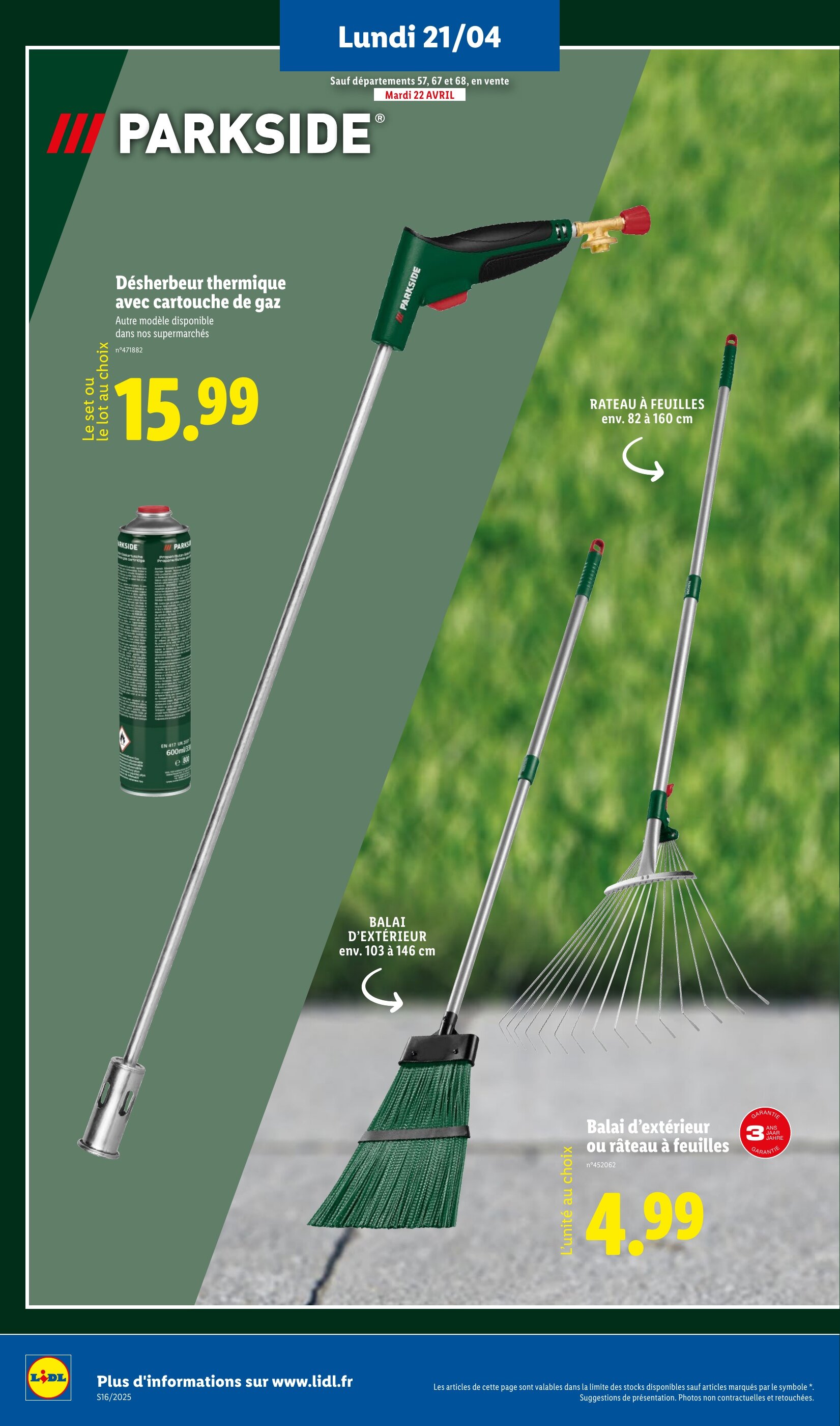 Catalogue Lidl semaine 16 - 17-04-2025
