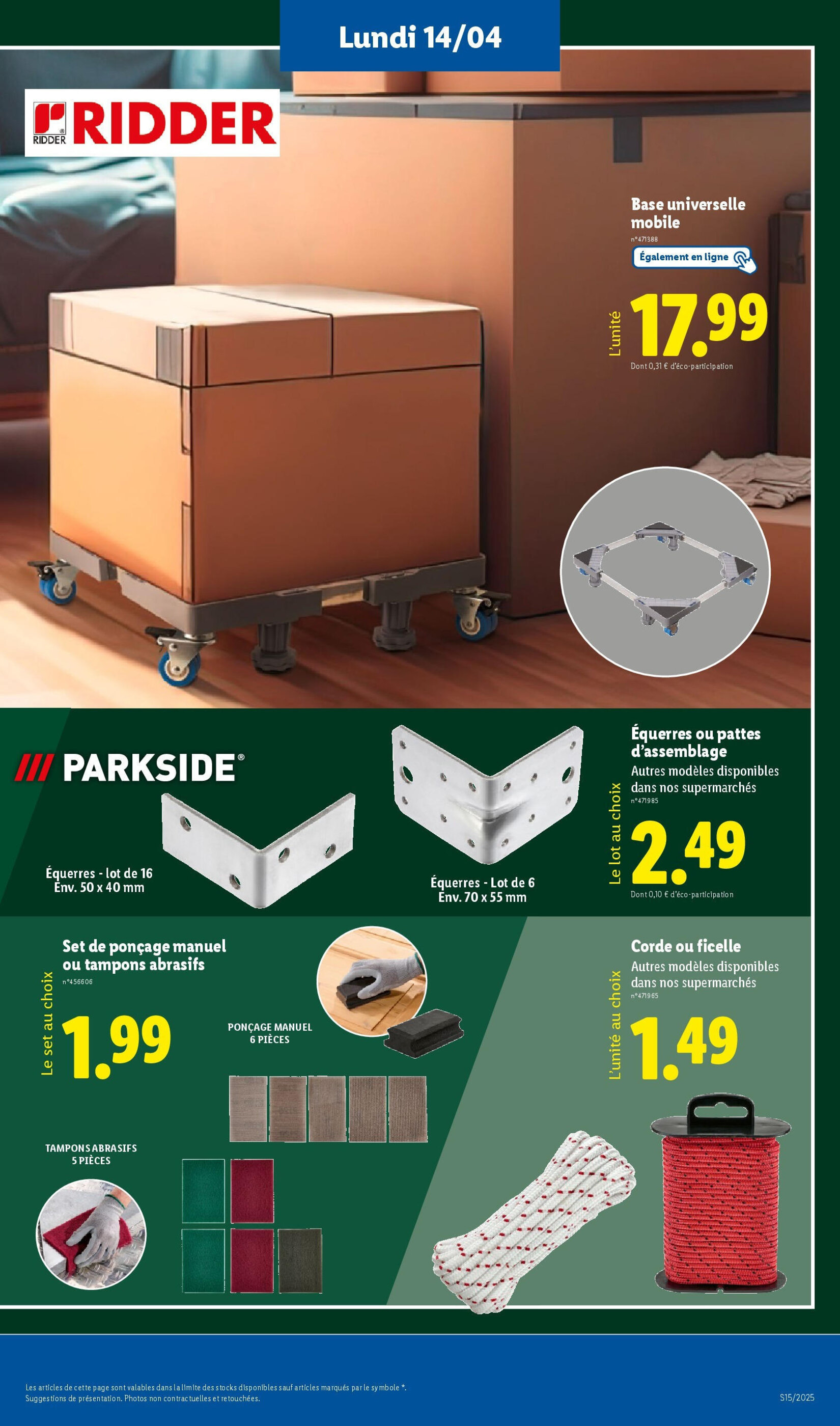 Catalogue Lidl - 14-04-2025