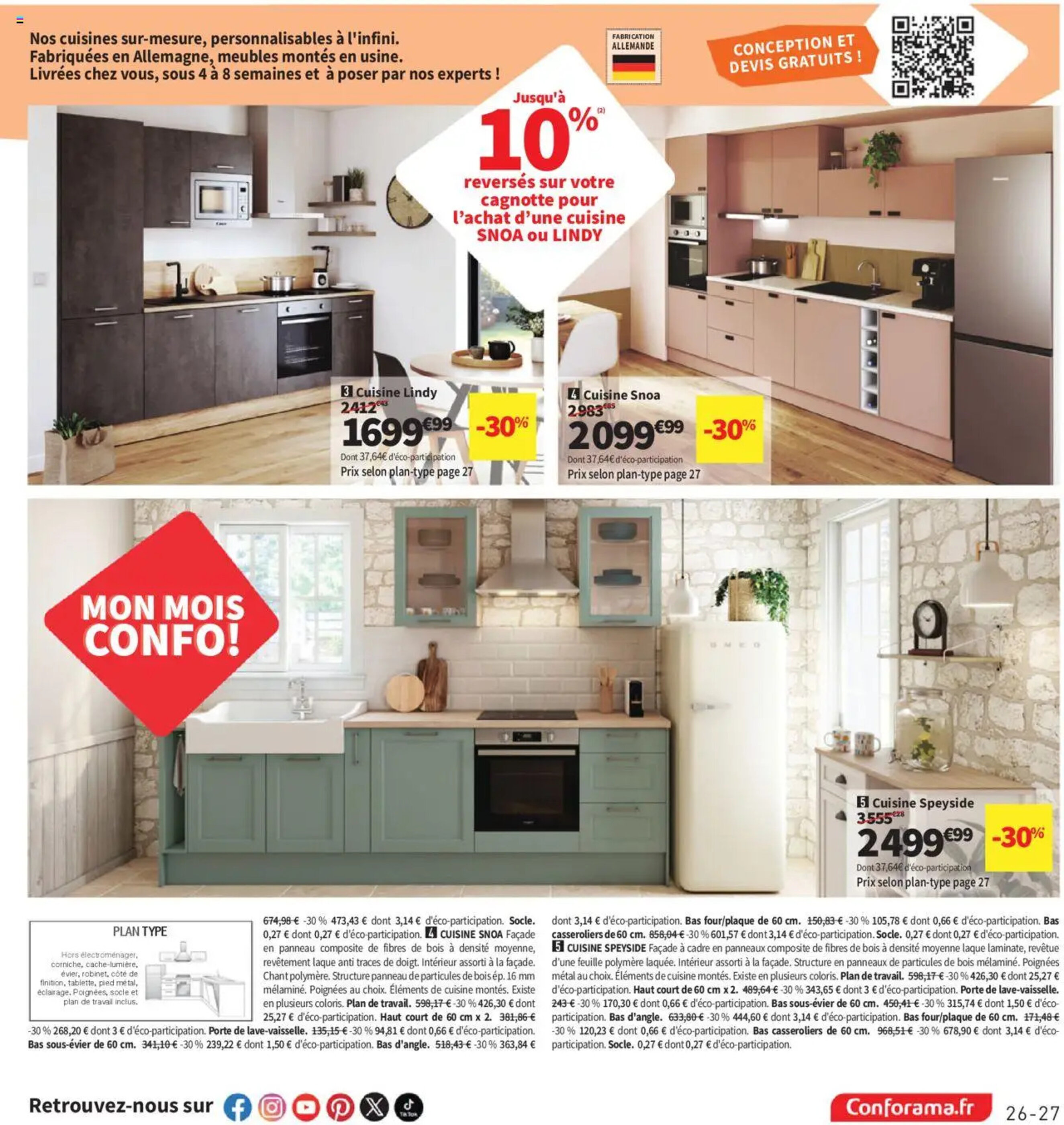 Catalogue Conforama - 22-04-2025 (est valable de 22-04-2025 au 26-05-2025)