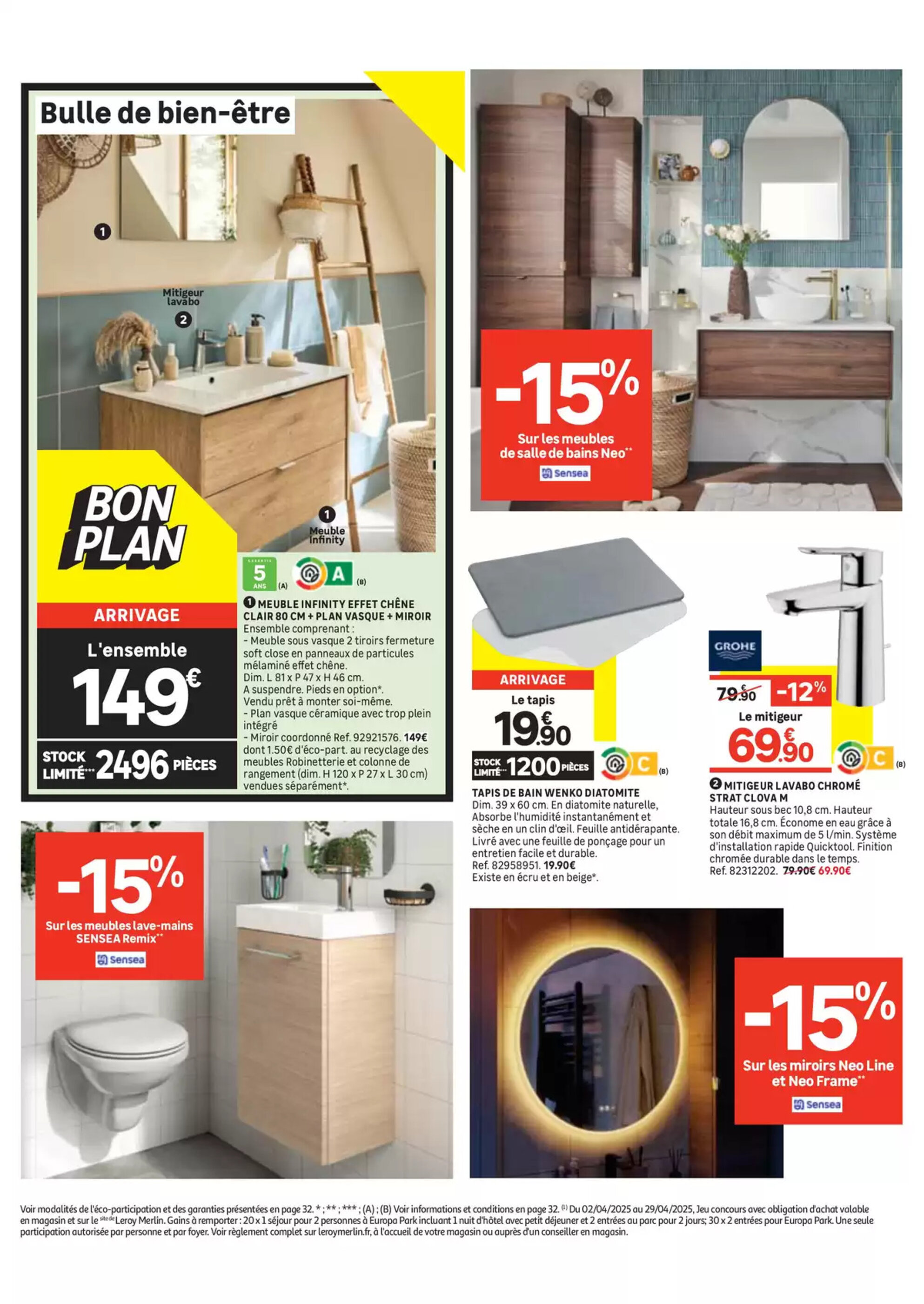 Catalogue Leroy Merlin - 08-04-2025 (est valable de 08-04-2025 au 29-04-2025)