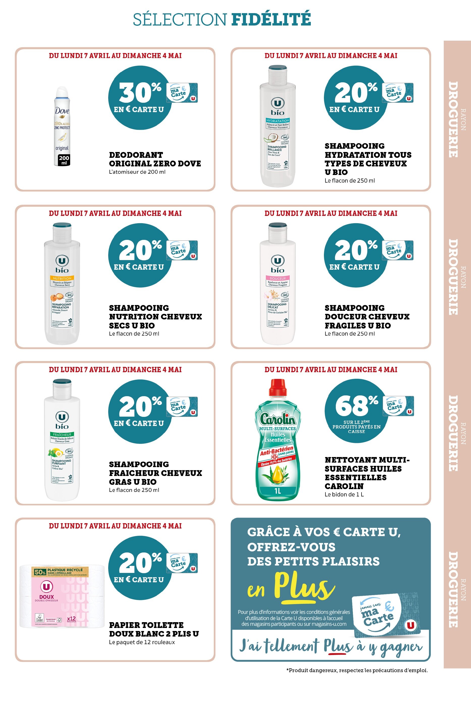 Catalogue Hyper U | Carte U - 07-04-2025
