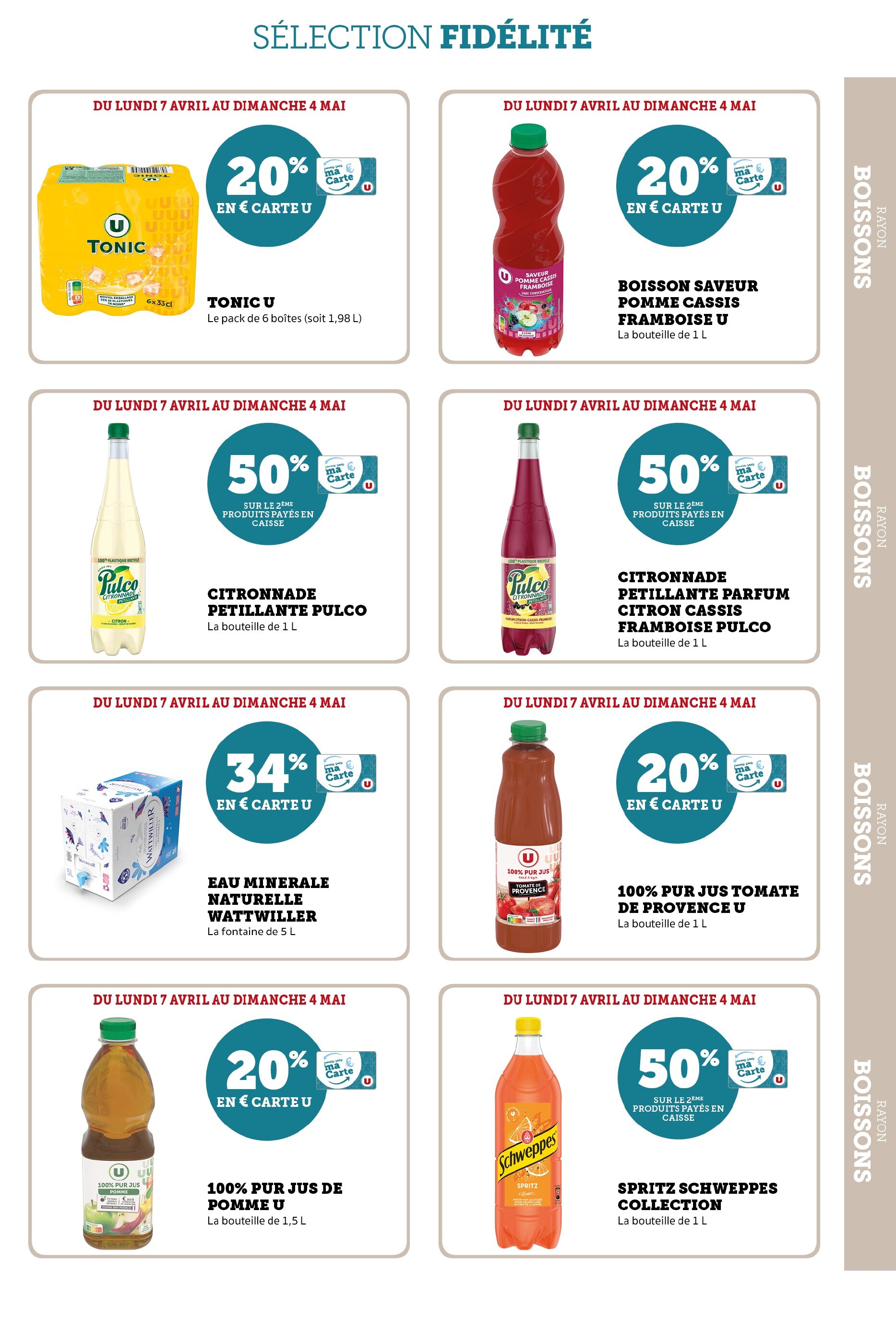 Catalogue Hyper U | Carte U - 07-04-2025