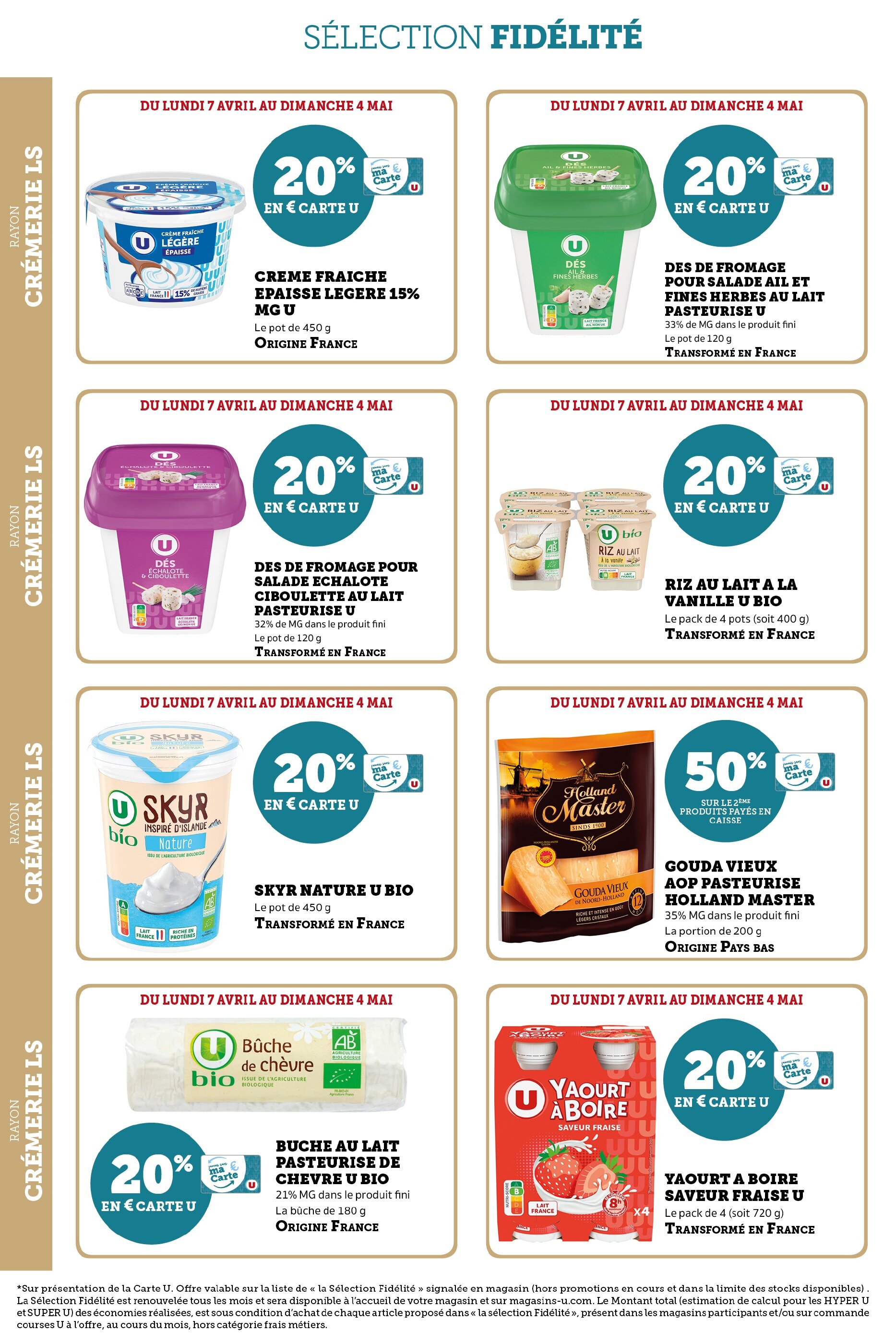 Catalogue Hyper U | Carte U - 07-04-2025