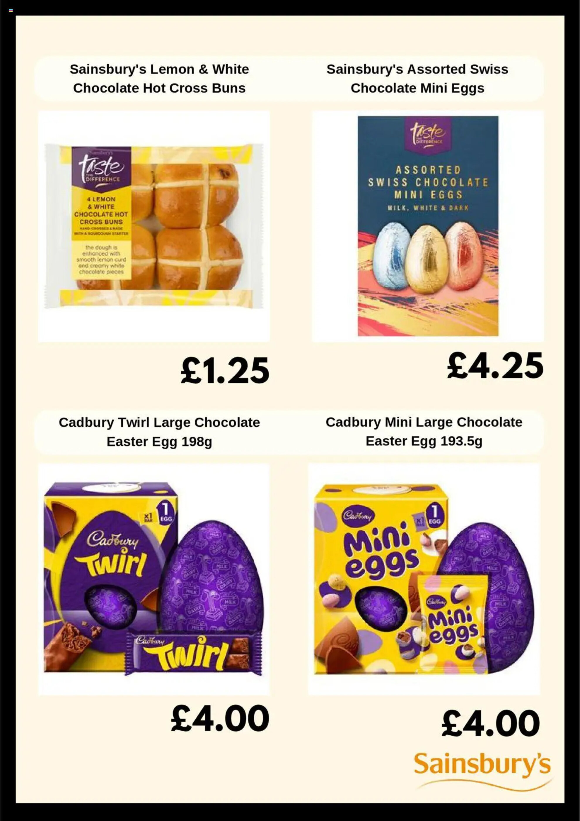 Sainsbury's leaflet week 14 - 01-04-2025