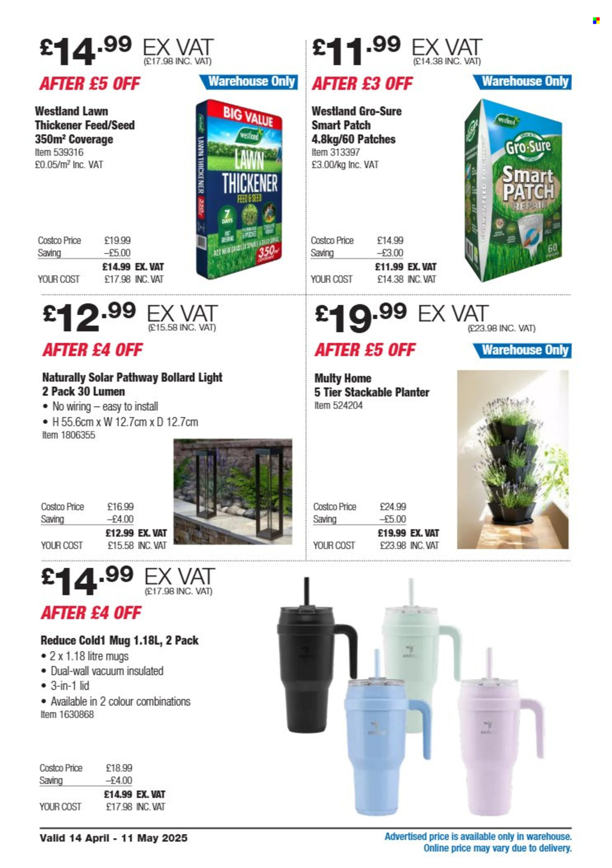 Costco leaflet - 14-04-2025