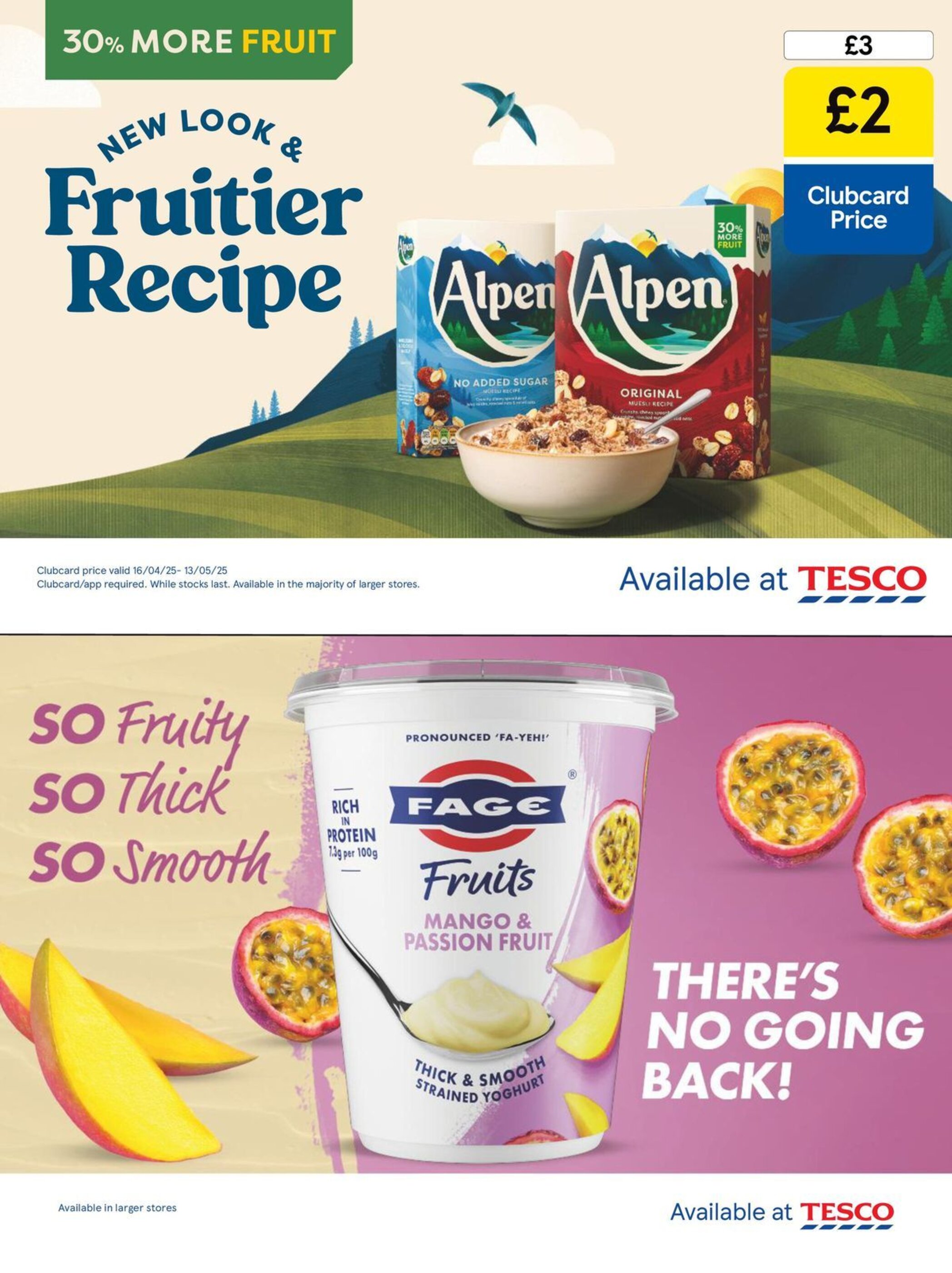 Tesco leaflet week 15 - 09-04-2025