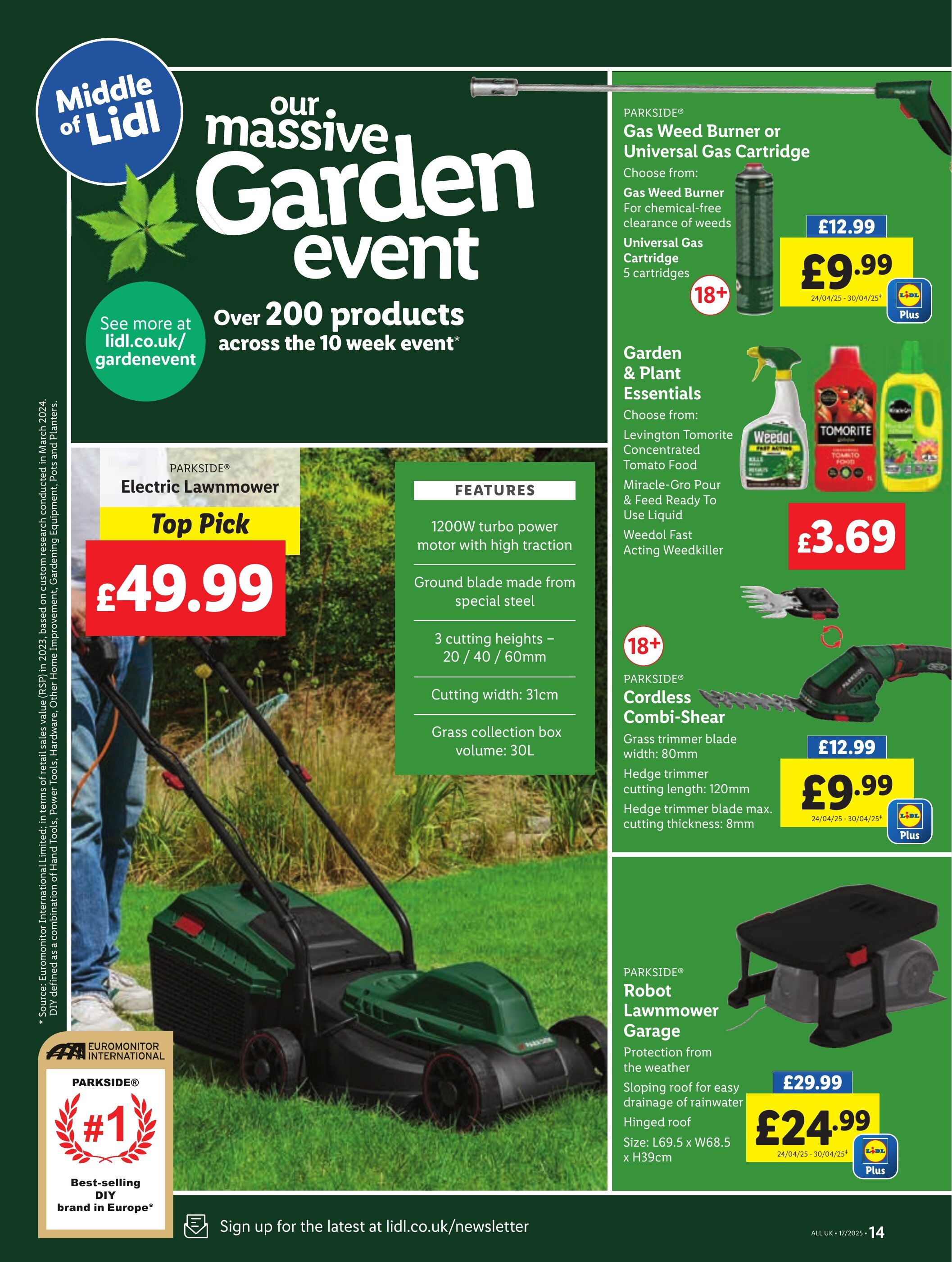 Lidl leaflet week 17 - 24-04-2025