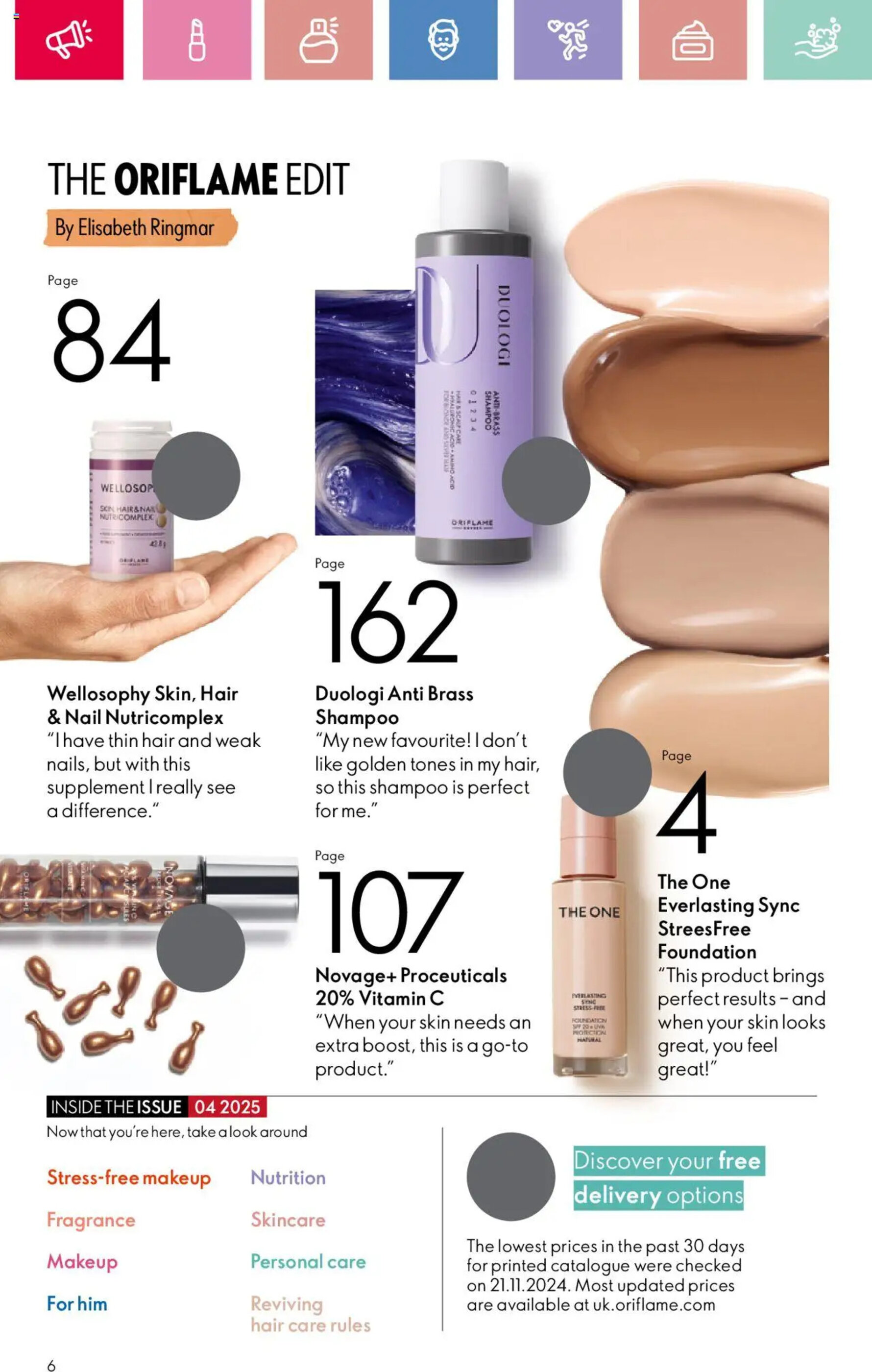 Oriflame leaflet - 06-03-2025