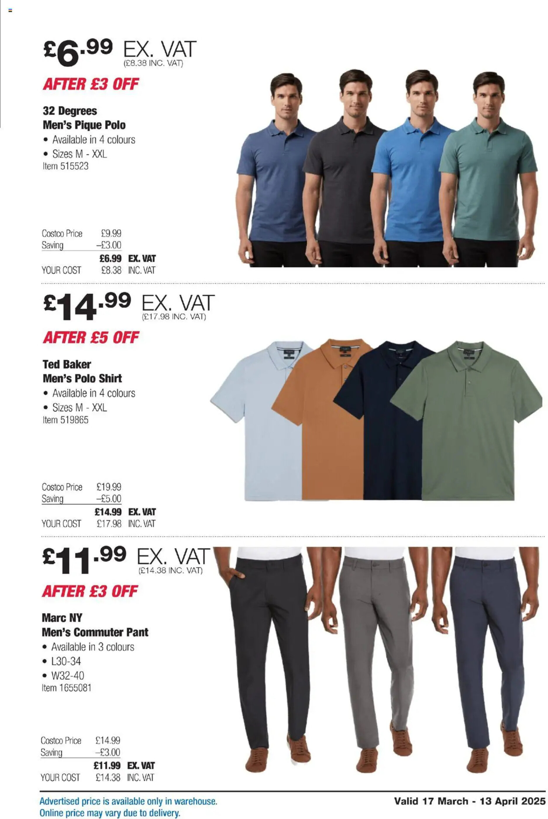 Costco leaflet - 17-03-2025