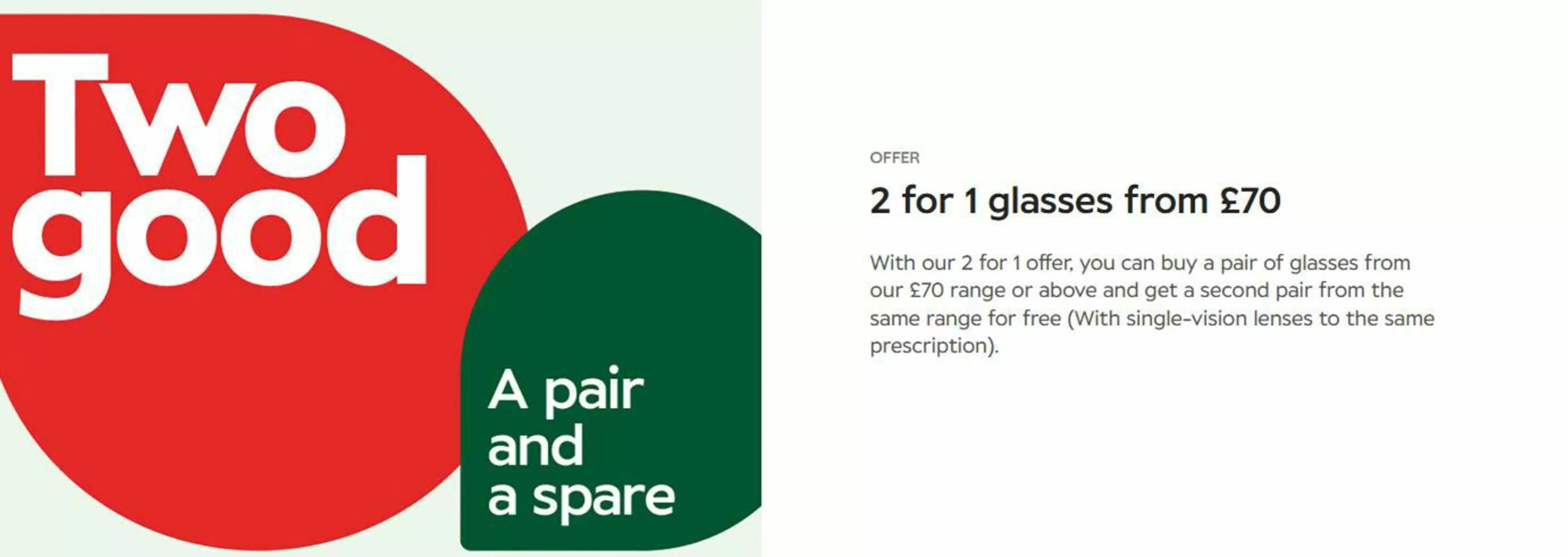 Specsavers leaflet week 20 - 13-05-2025 ( is valid from 13-05-2025 until 19-05-2025) | 1