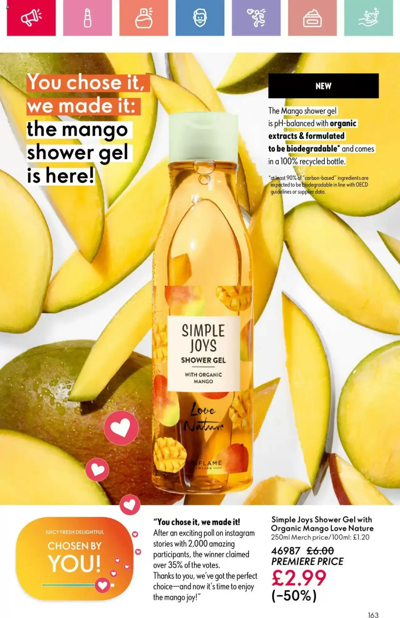 Oriflame leaflet - 19-06-2025 ( is valid from 19-06-2025 until 09-07-2025) | 163