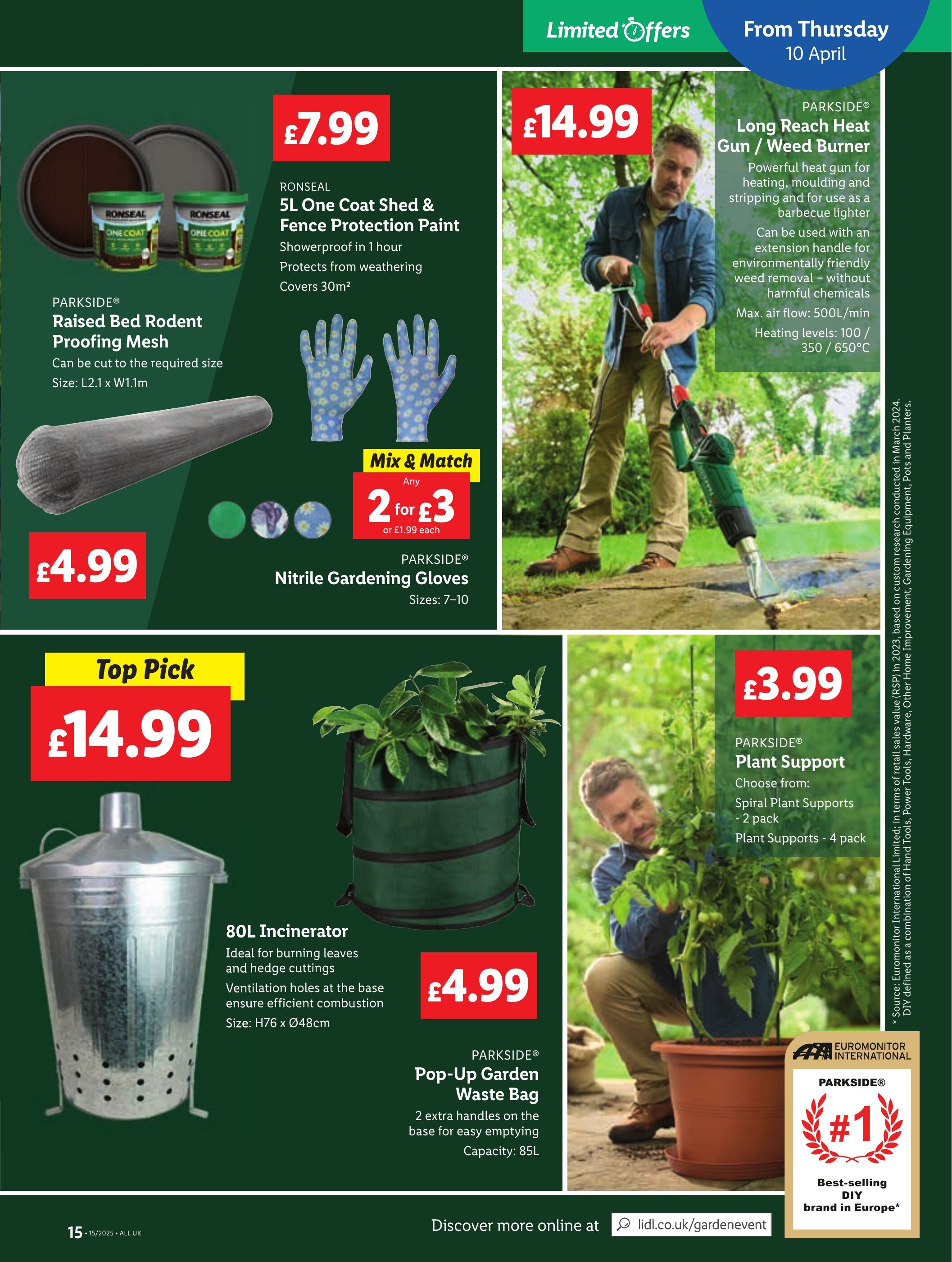 Lidl leaflet week 15 - 10-04-2025
