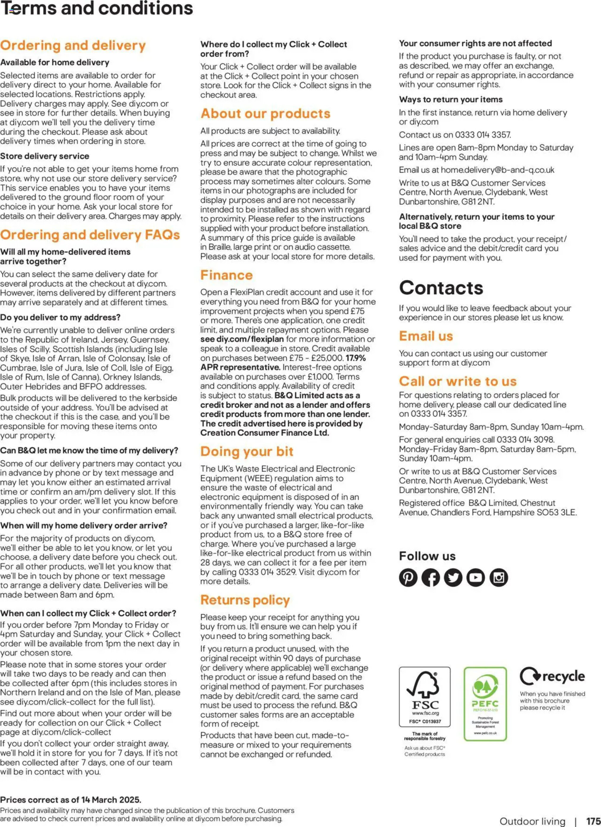B&Q leaflet - 14-03-2025