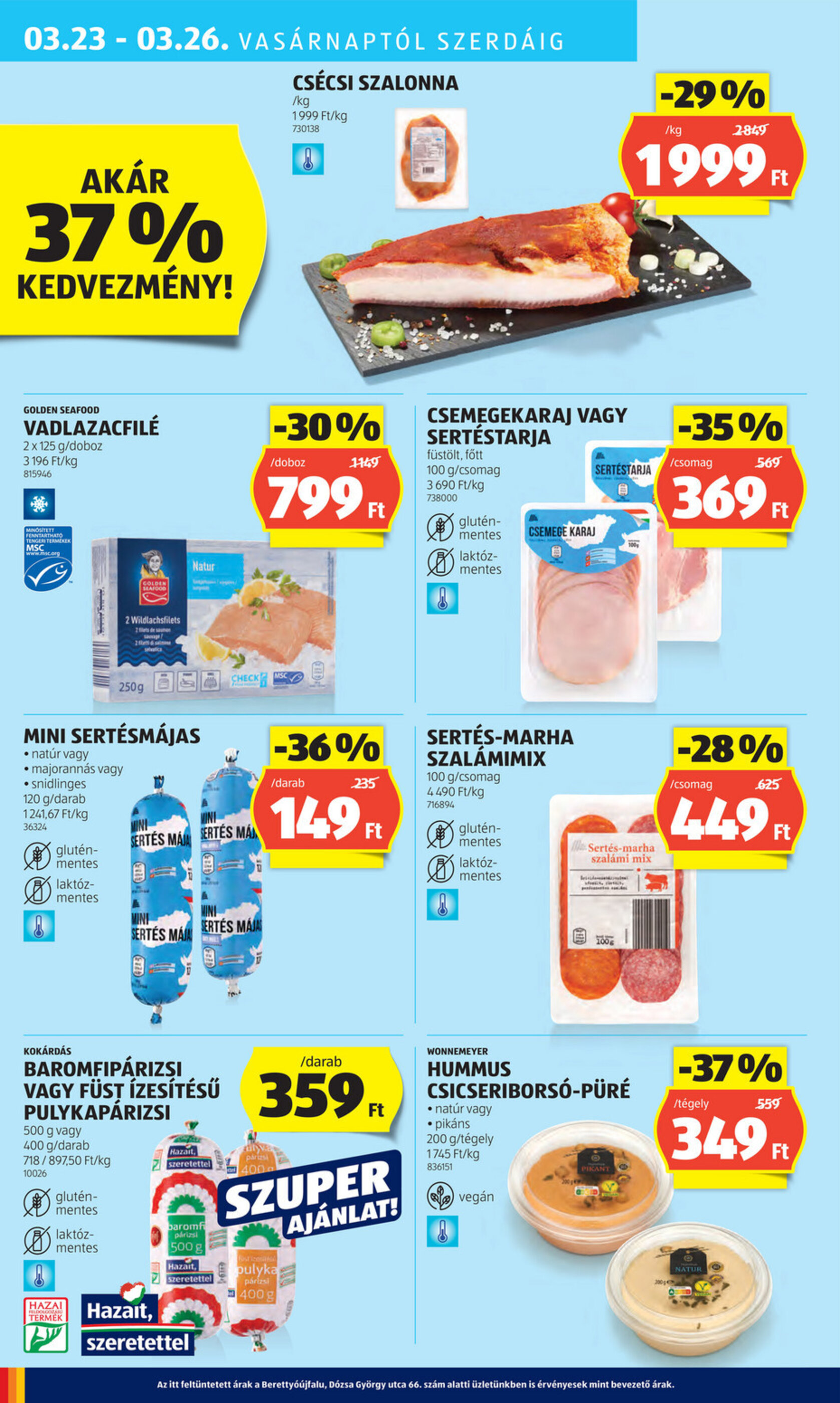 ALDI akciós újság hét 12 - 20-03-2025
