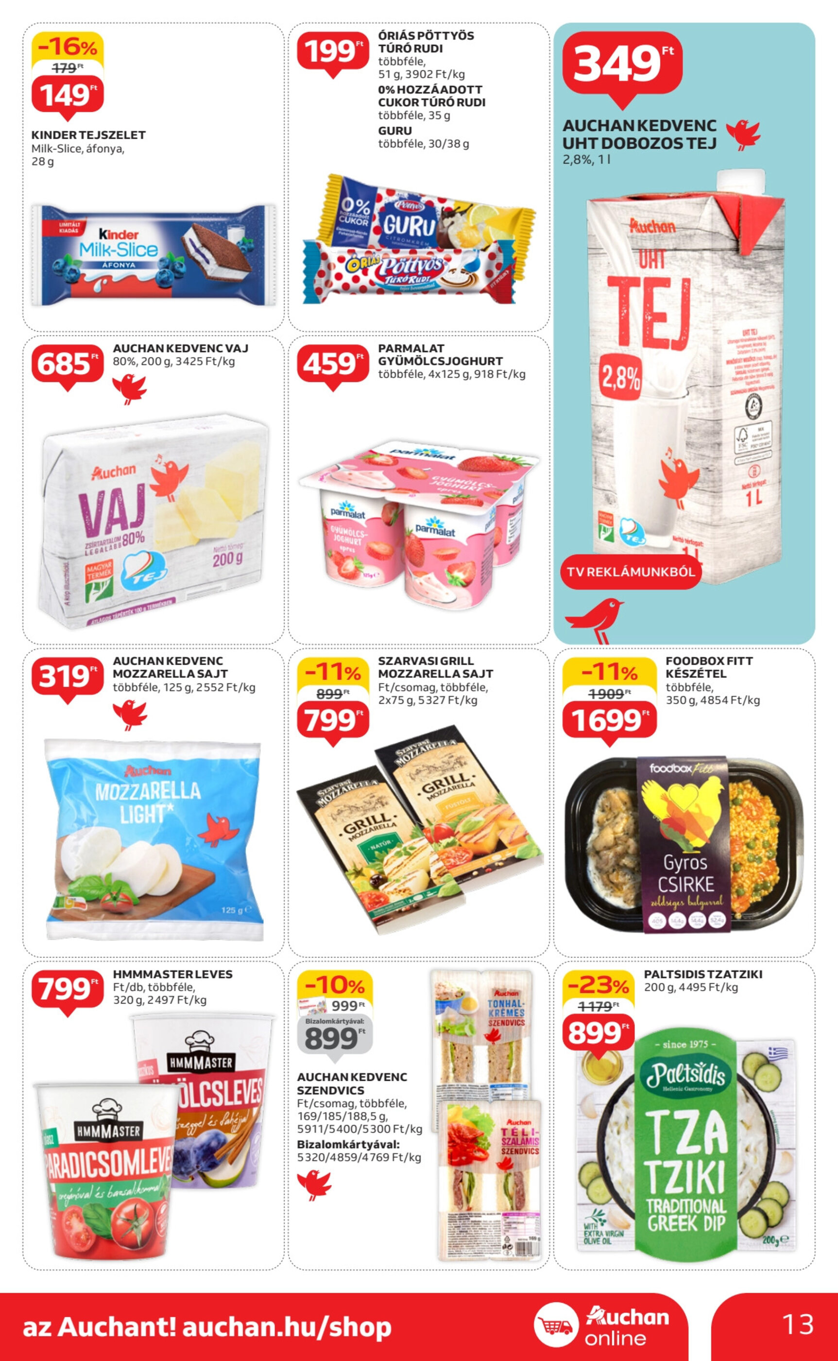 Auchan akciós újság hét 17 - 24-04-2025