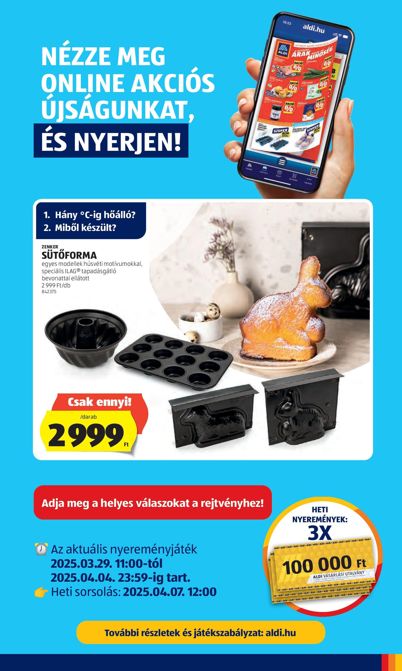 ALDI akciós újság hét 14 - 03-04-2025