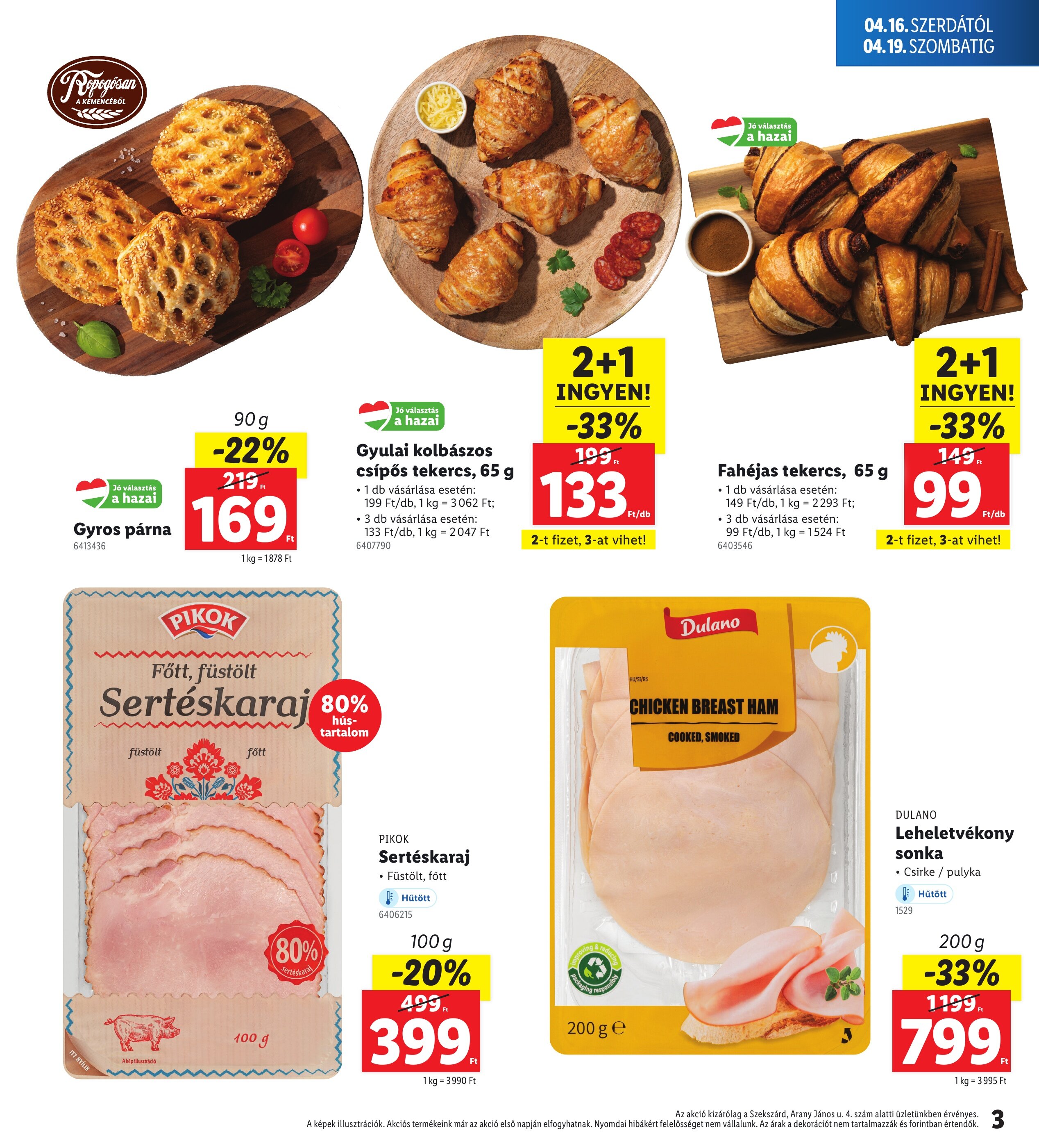 Lidl akciós újság - 16-04-2025