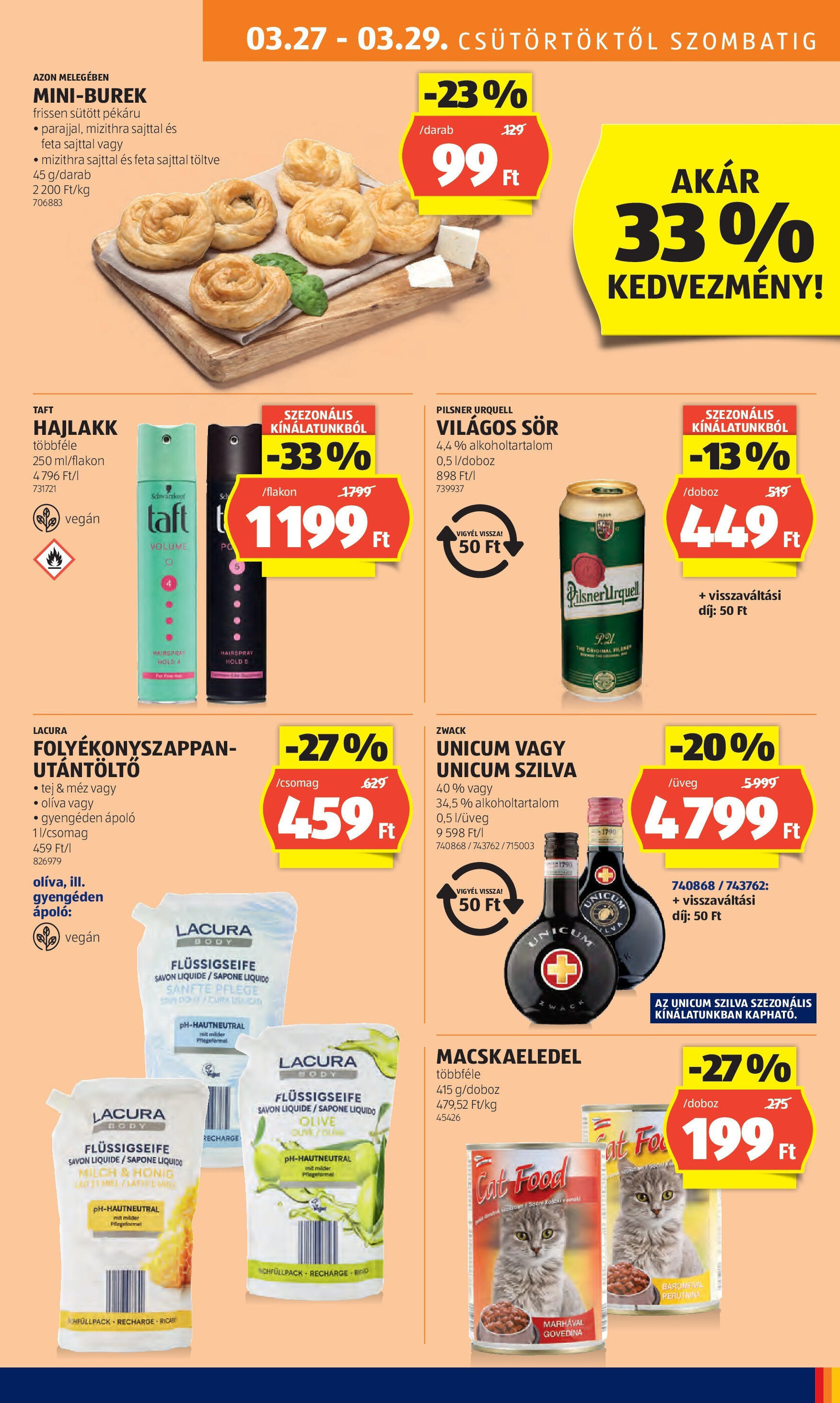ALDI akciós újság hét 13 - 27-03-2025