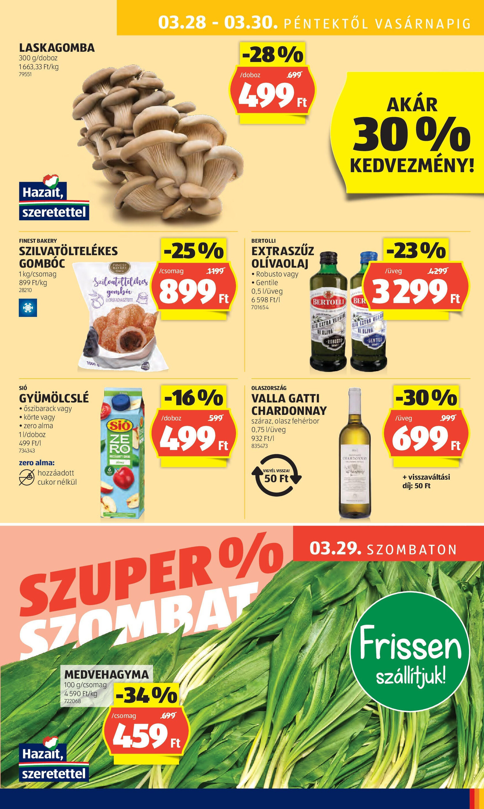 ALDI akciós újság hét 13 - 27-03-2025