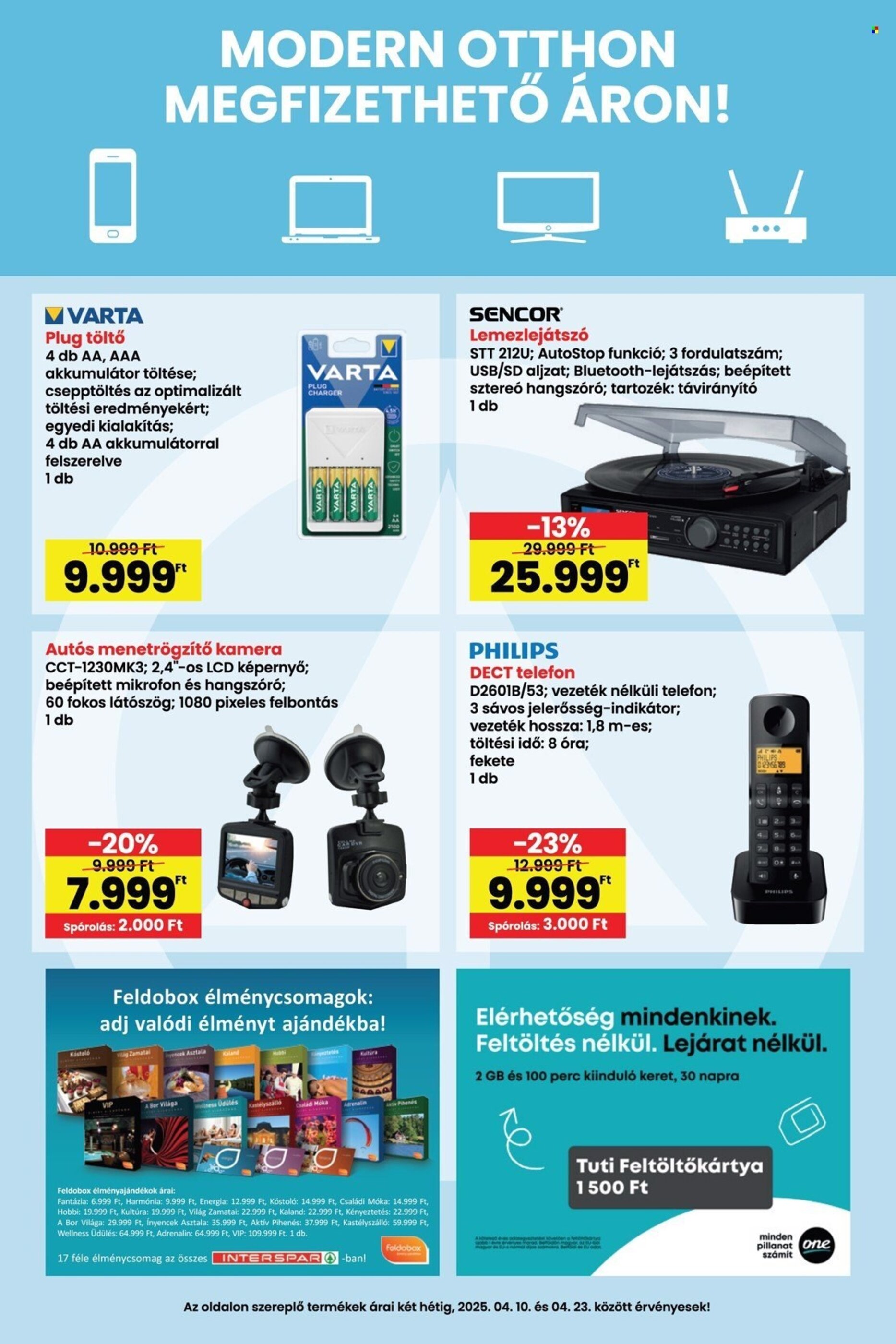 Interspar akciós újság hét 15 - 10-04-2025