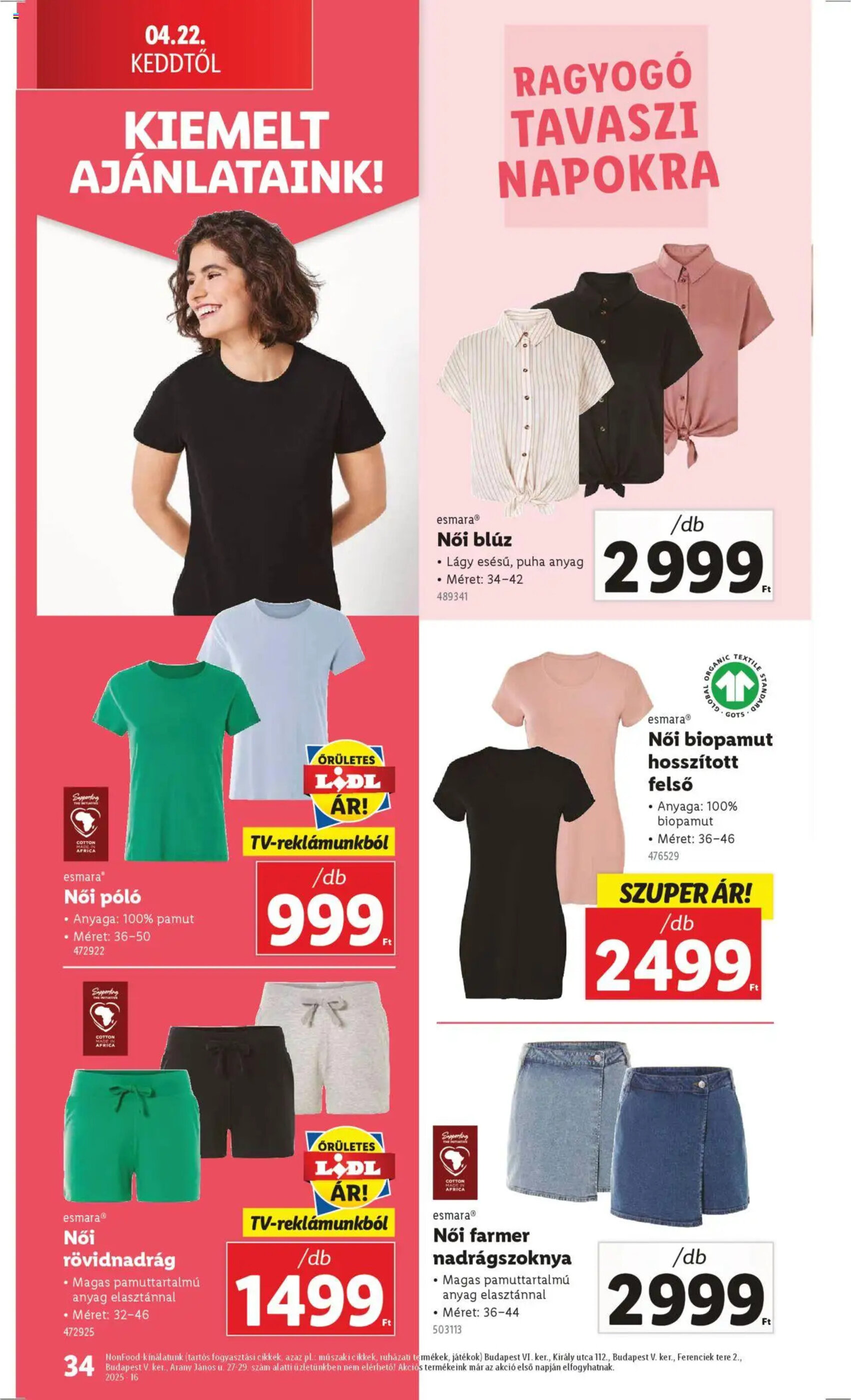 Lidl akciós újság hét 16 - 16-04-2025