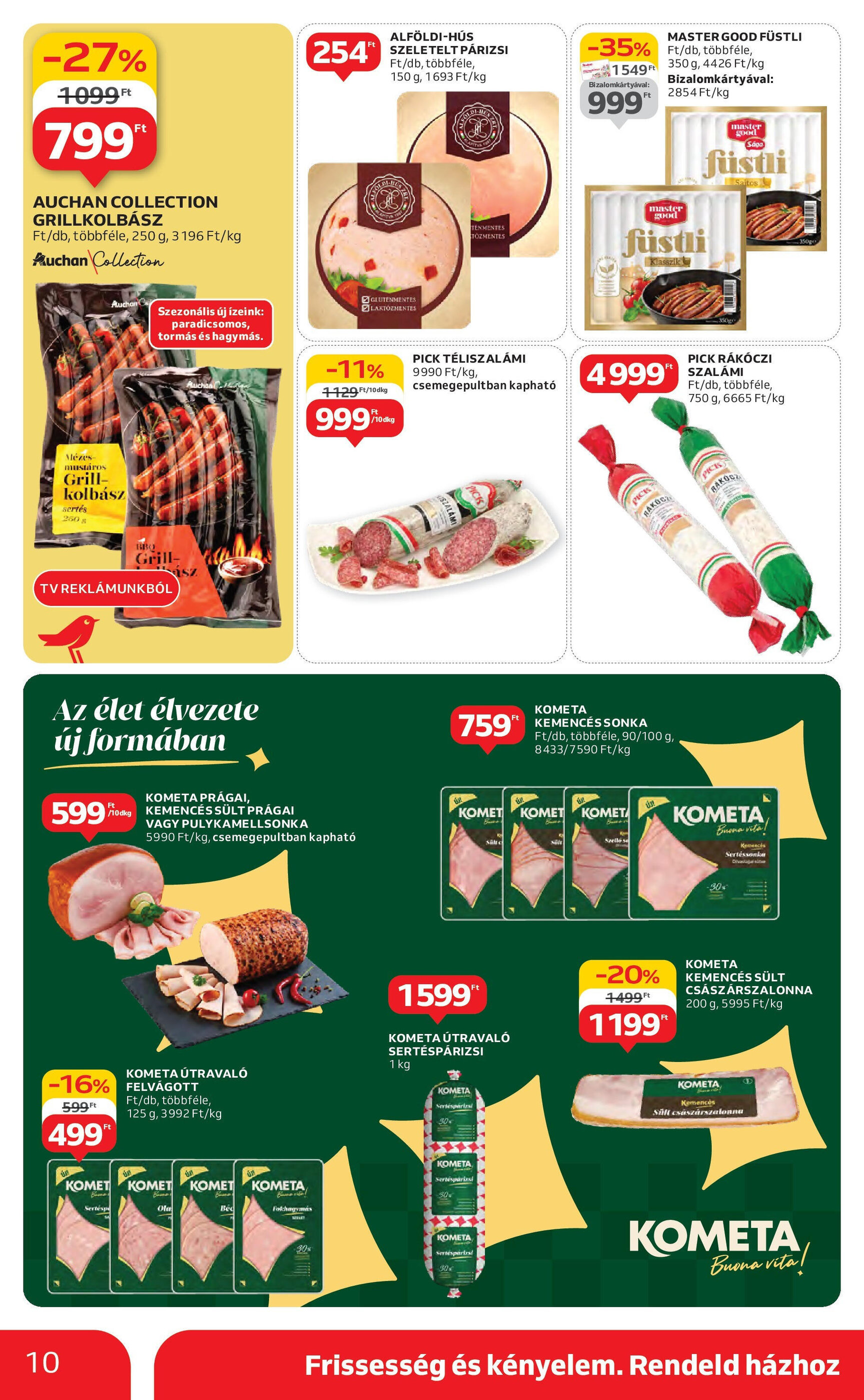 Auchan akciós újság hét 16 - 17-04-2025