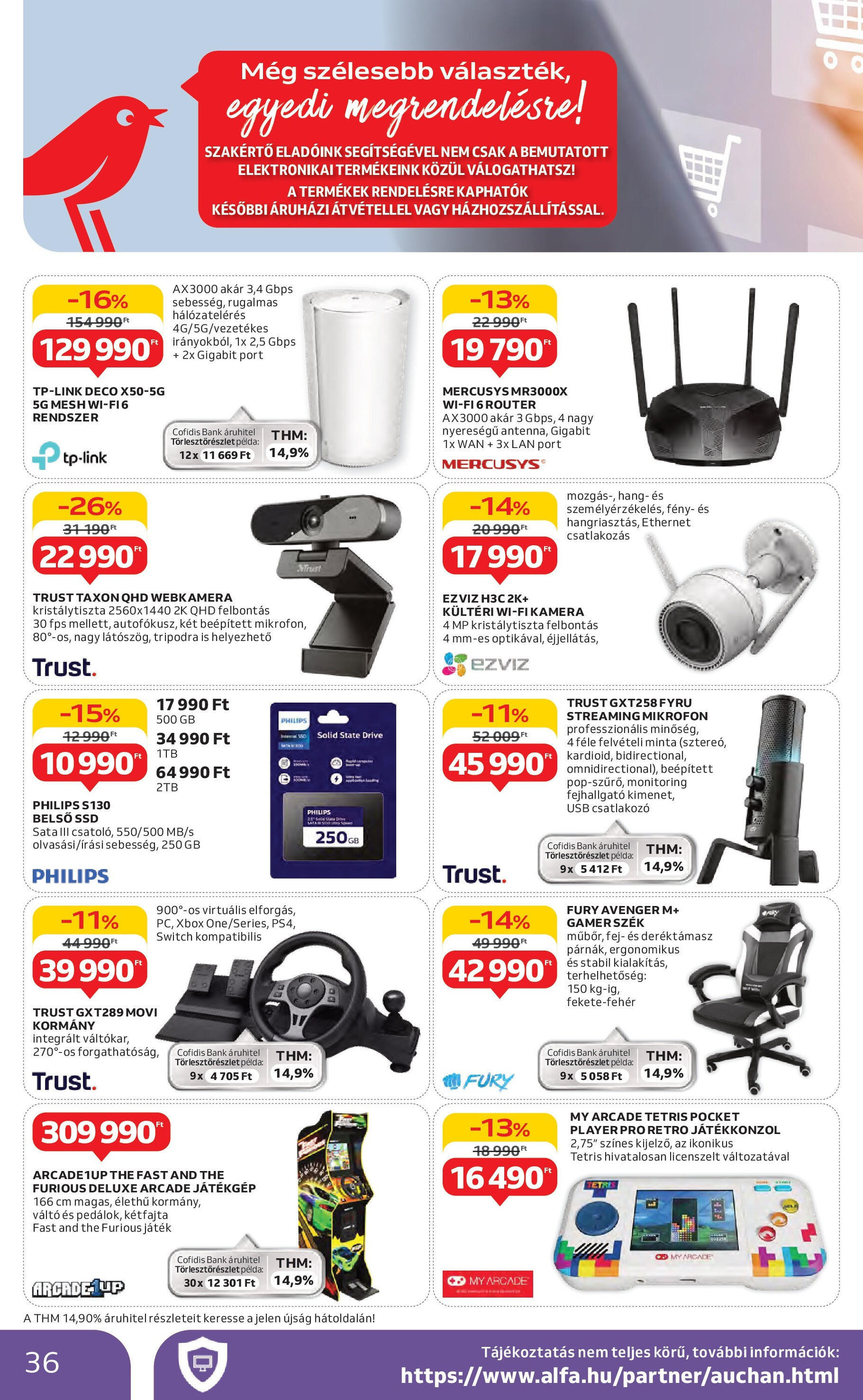 Auchan akciós újság hét 16 - 17-04-2025