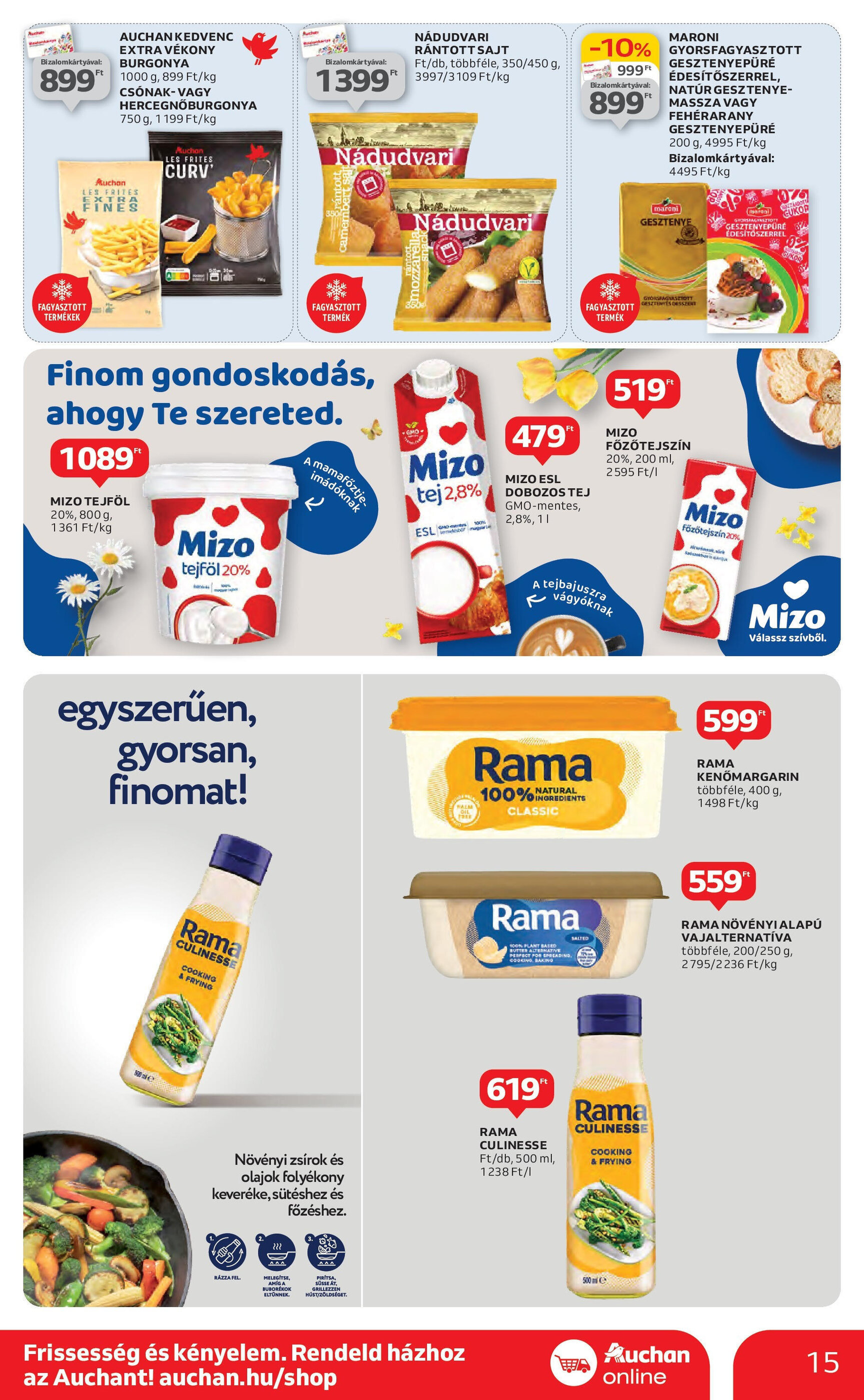 Auchan akciós újság hét 16 - 17-04-2025