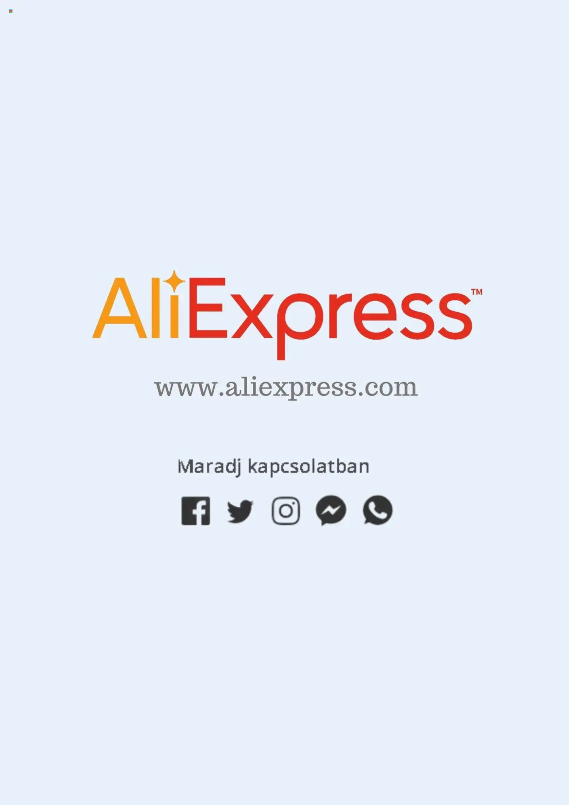 AliExpress akciós újság - 25-02-2025