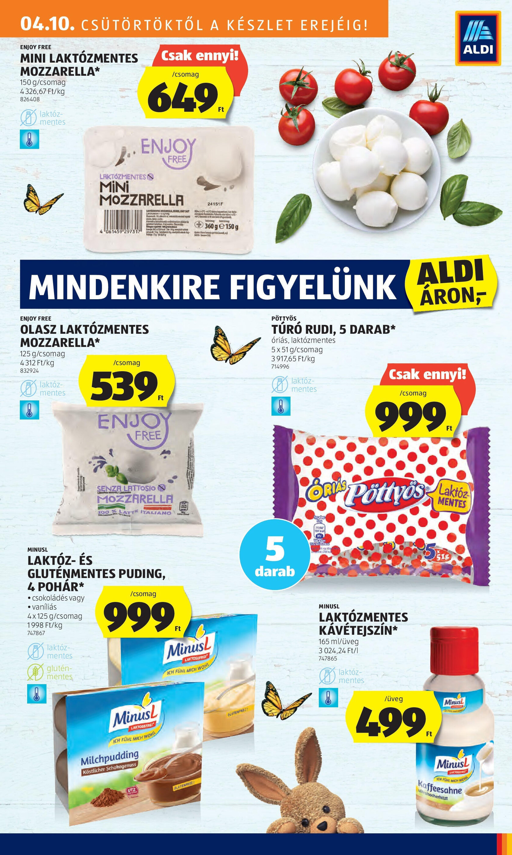 ALDI akciós újság hét 15 - 10-04-2025