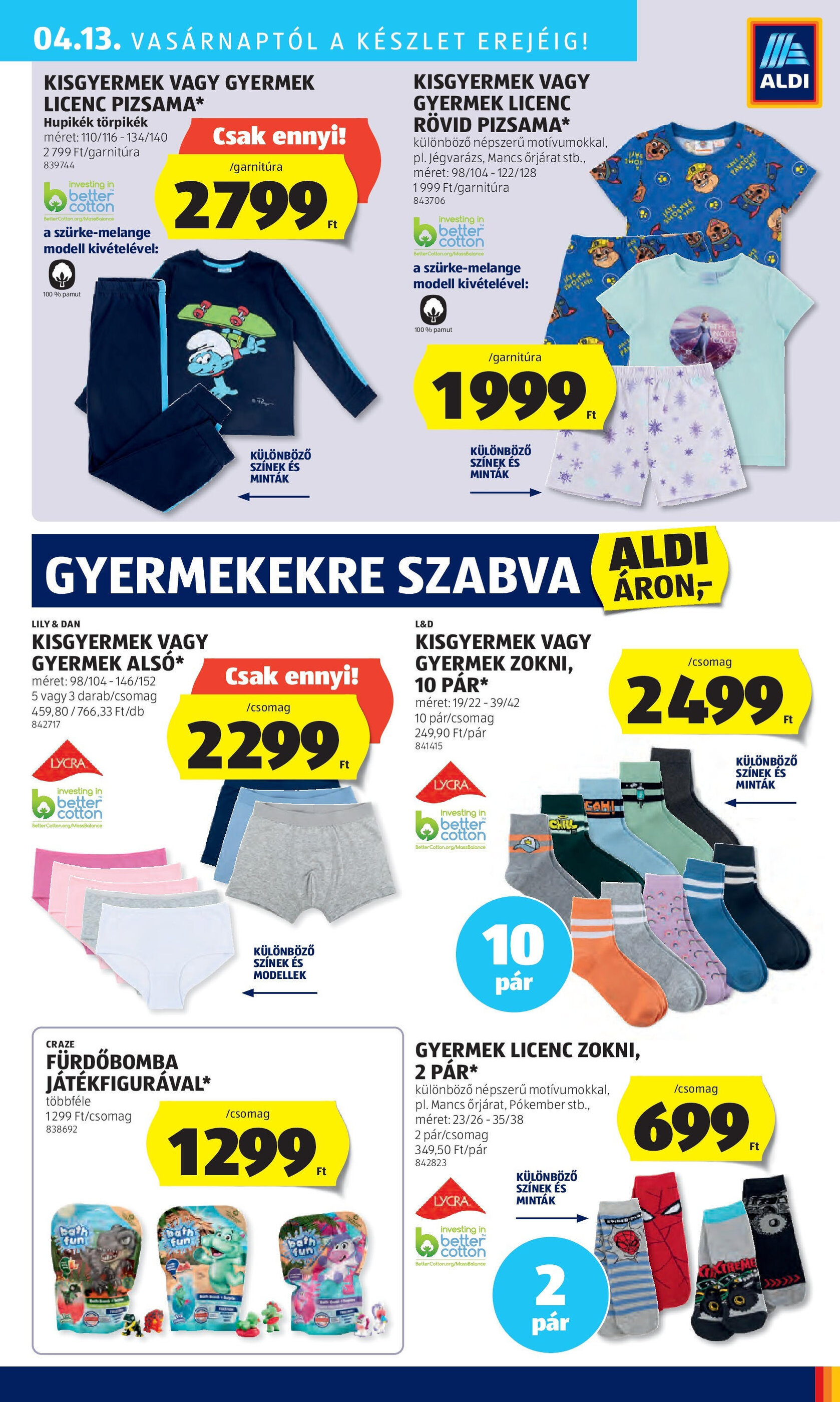 ALDI akciós újság hét 15 - 10-04-2025