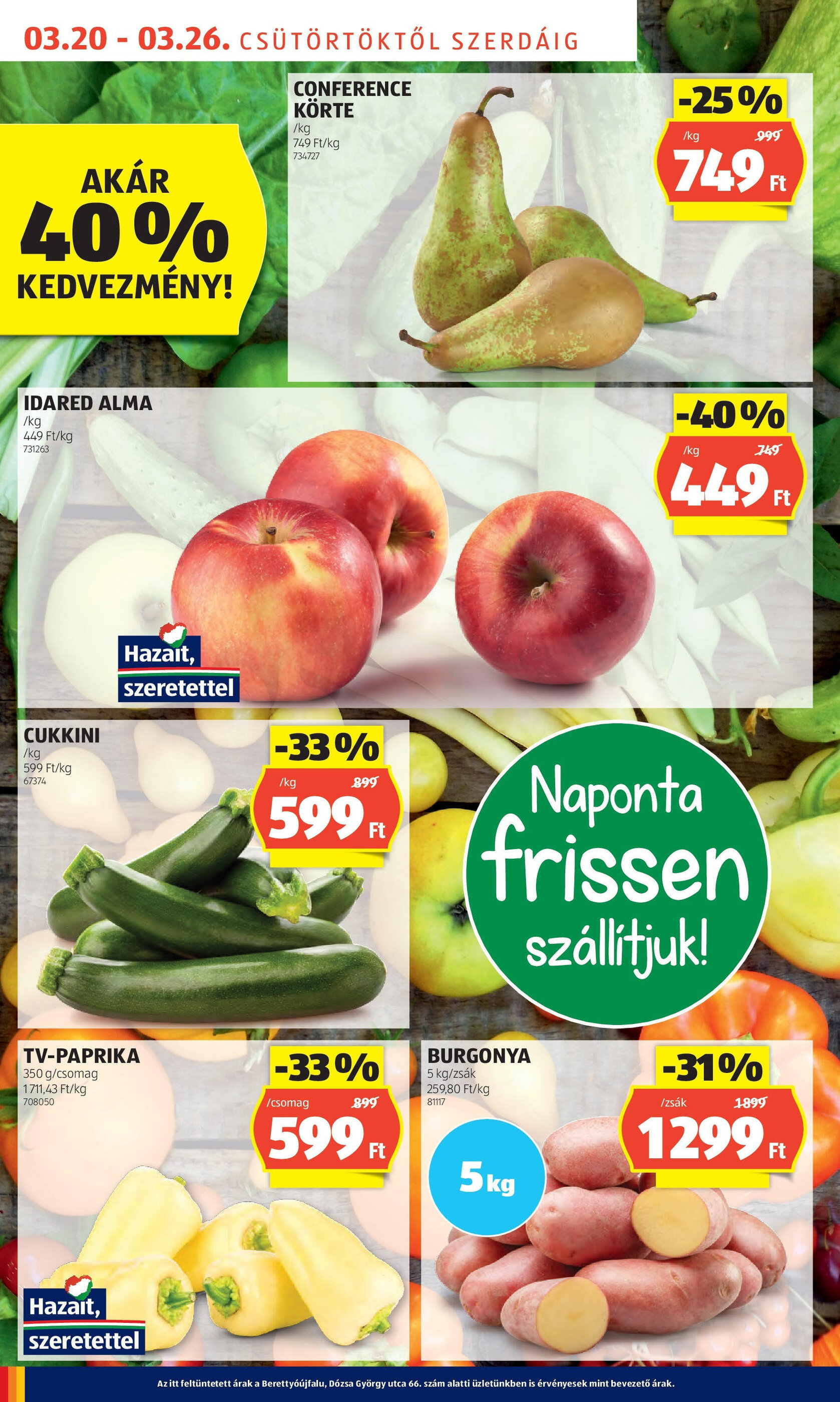 ALDI akciós újság hét 12 - 20-03-2025