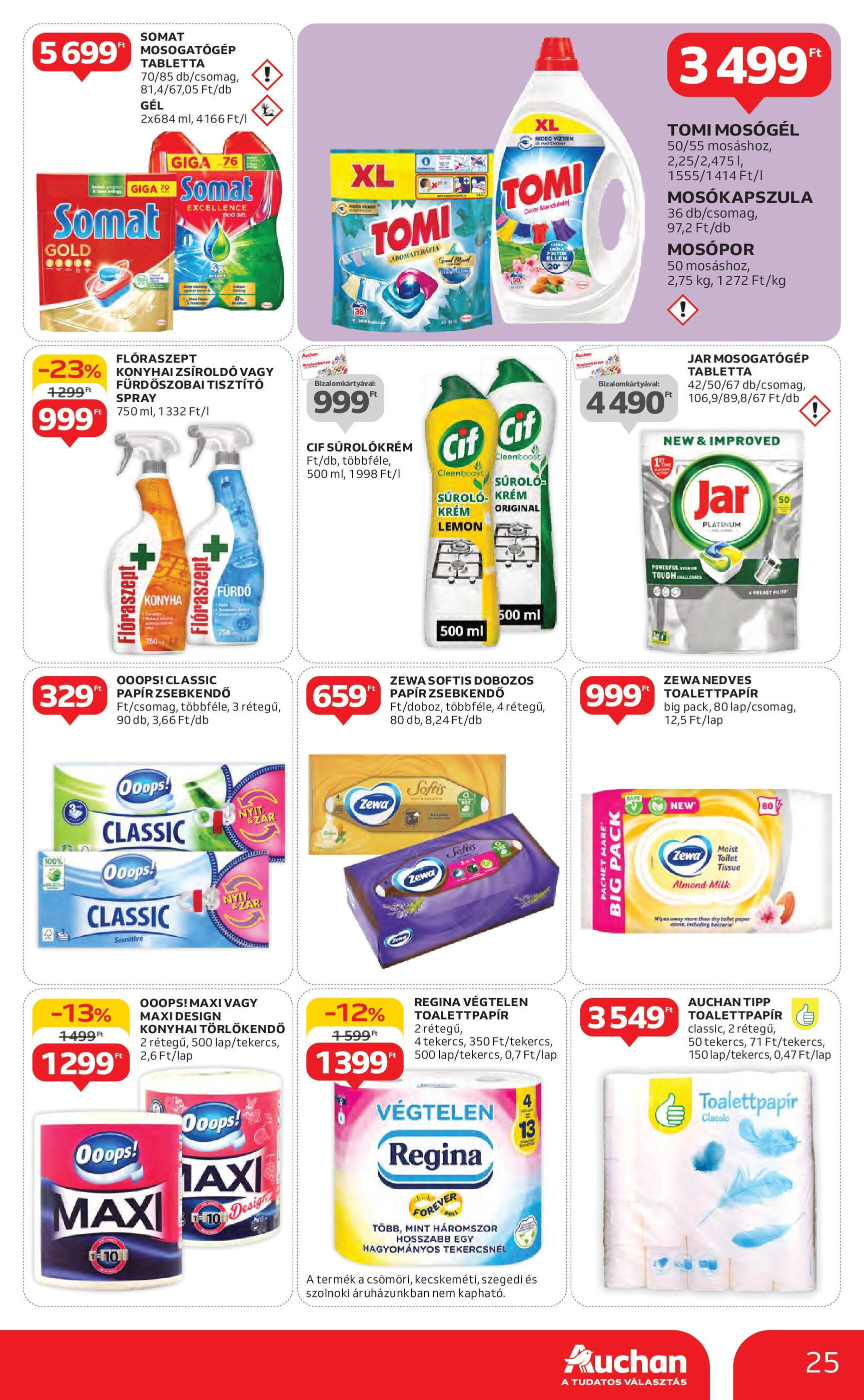 Auchan akciós újság hét 16 - 17-04-2025