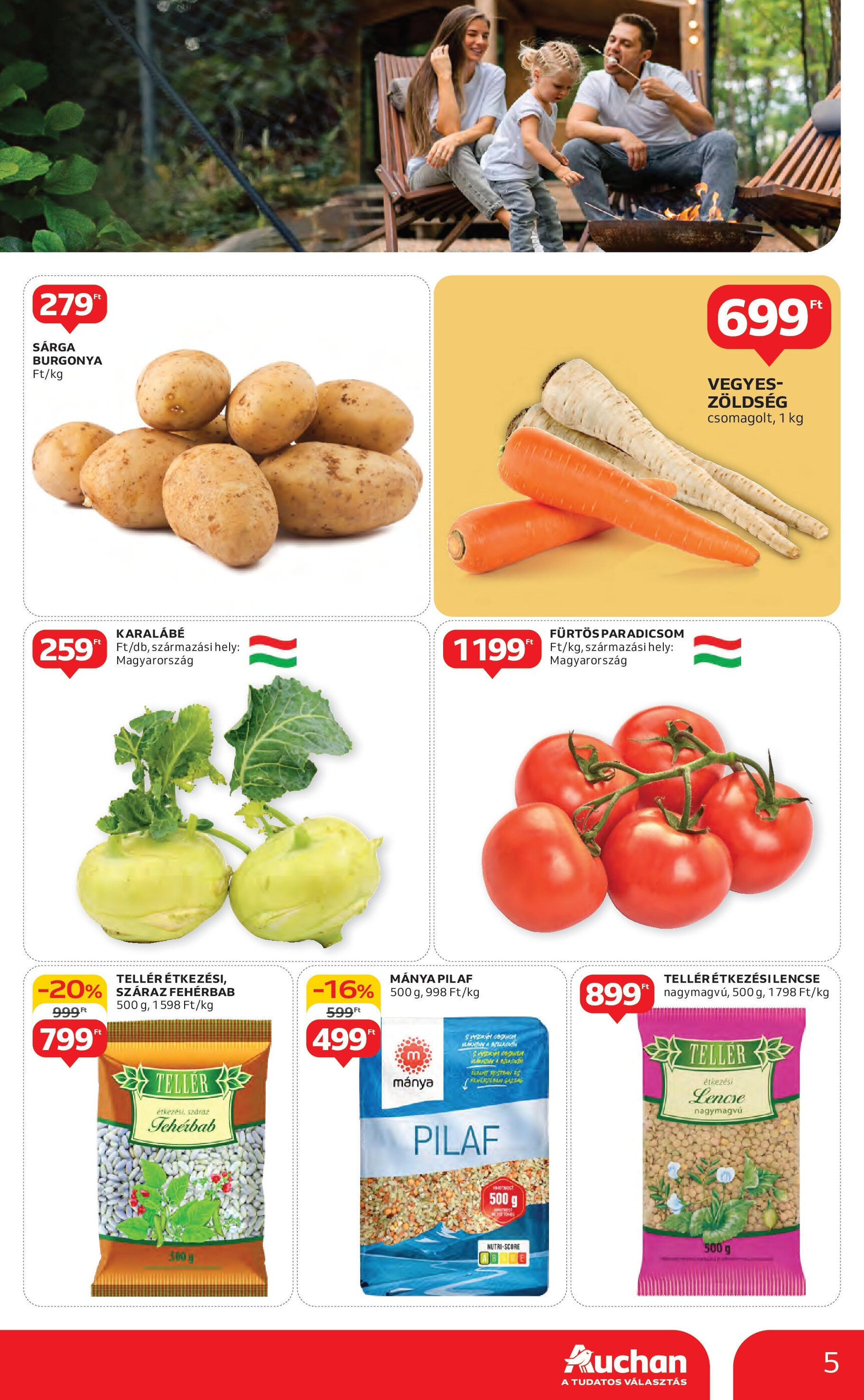 Auchan akciós újság hét 16 - 17-04-2025